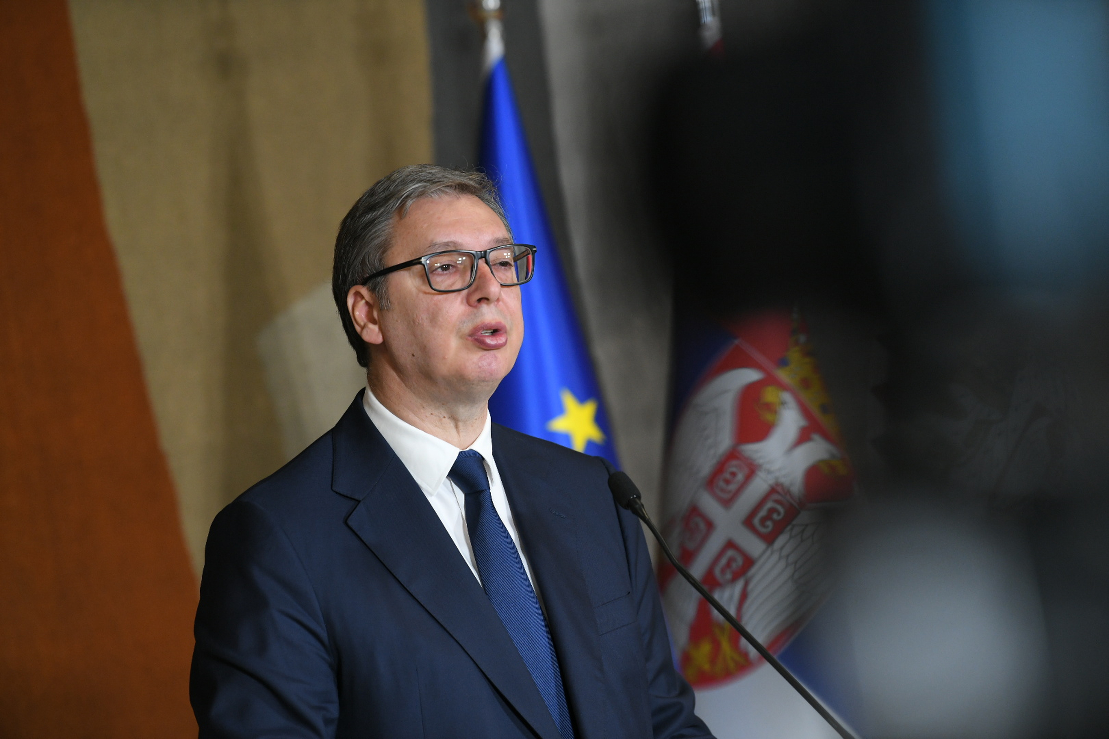 A gala academy to mark the Day of the Ministry of Internal Affairs and the Day of Police was held at the Palace of Serbia.Svecana akademija povodom obelezavanja Dana Ministarstva unutrasnjih poslova i Dana policije odrzana je u Palati Srbija.