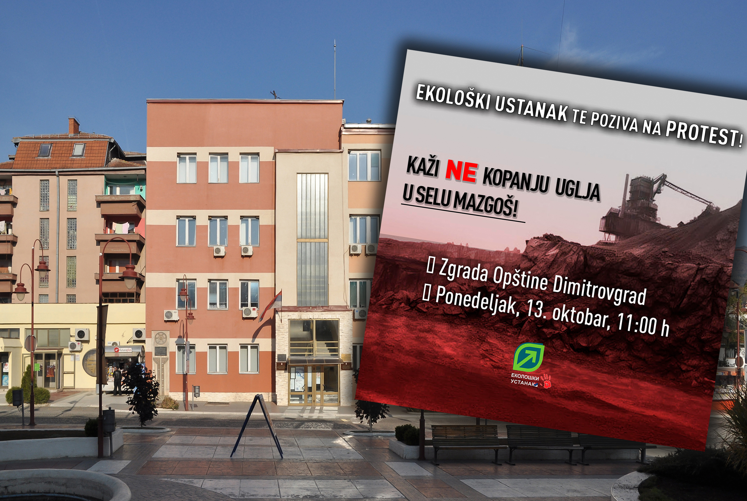 Ne kopanju uglja u selu Mazgoš, Dimitrovgrad kombo