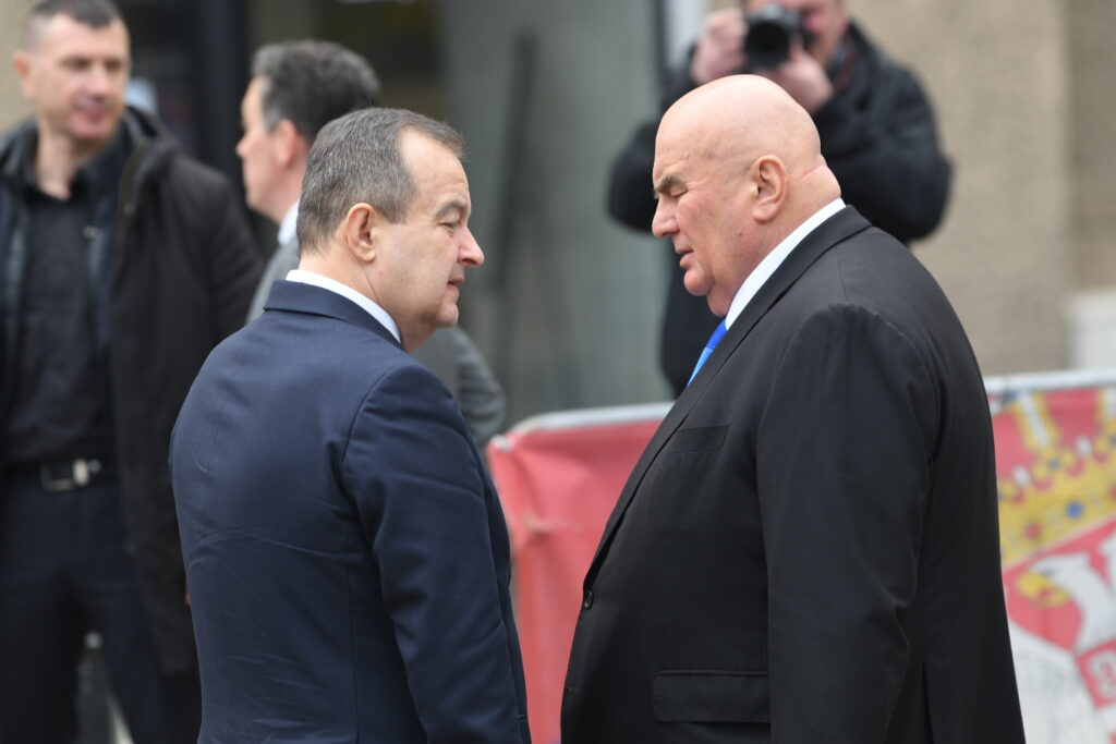 Beograd 04.03.2024. Ivica Dačić i Dragan Marković Palma. Nastavljene konsultacije za mandatara, konsultacije sa predsednikom Aleksandrom Vučićem Foto: Amir Hamzagić/Nova.rs