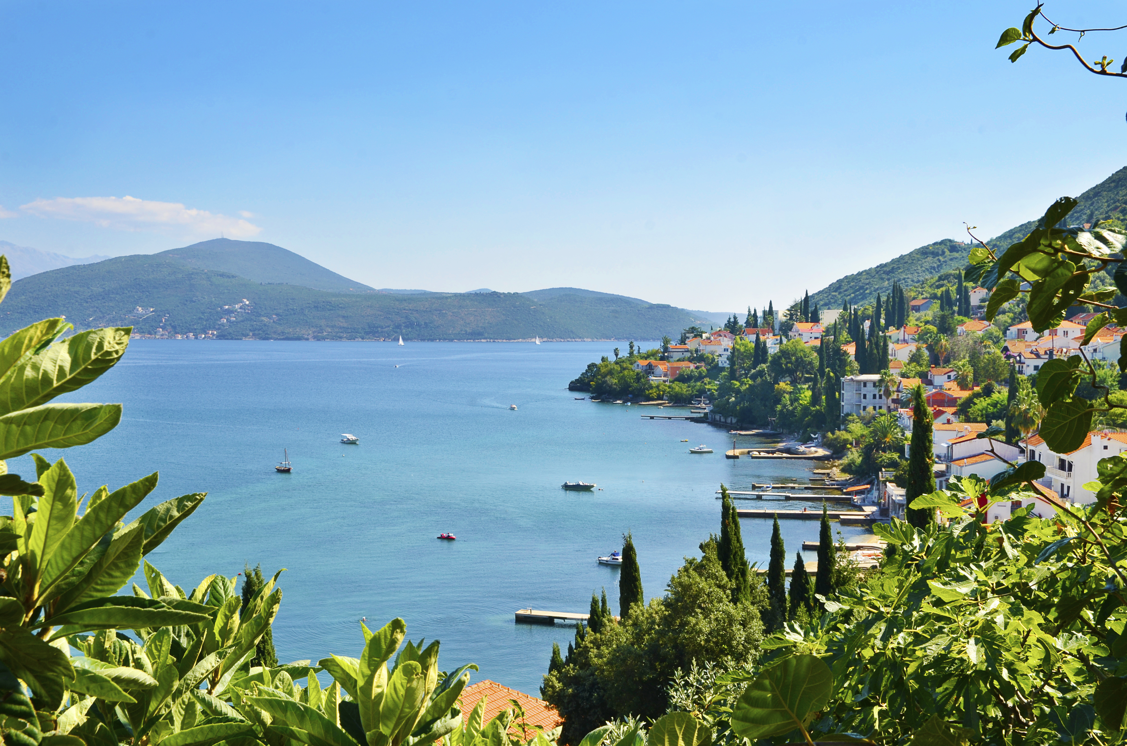 View,Of,Njivice,And,Boka,Kotorska,Bay,With,Lustica,Peninsula