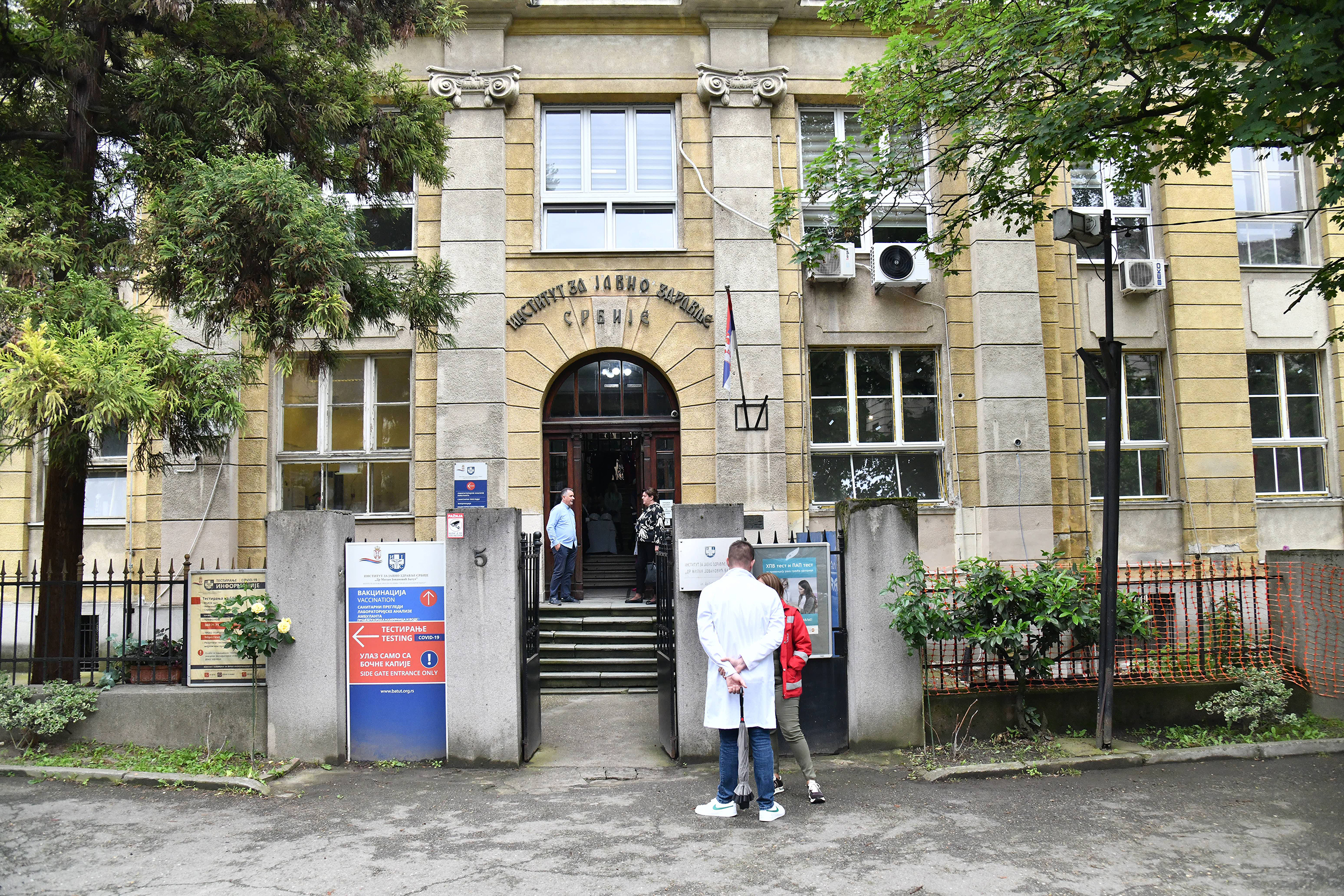 OBILAZAK RADOVA NA REKONSTRUKCIJI U INSTITUTU ZA JAVNO ZDRAVLLJE