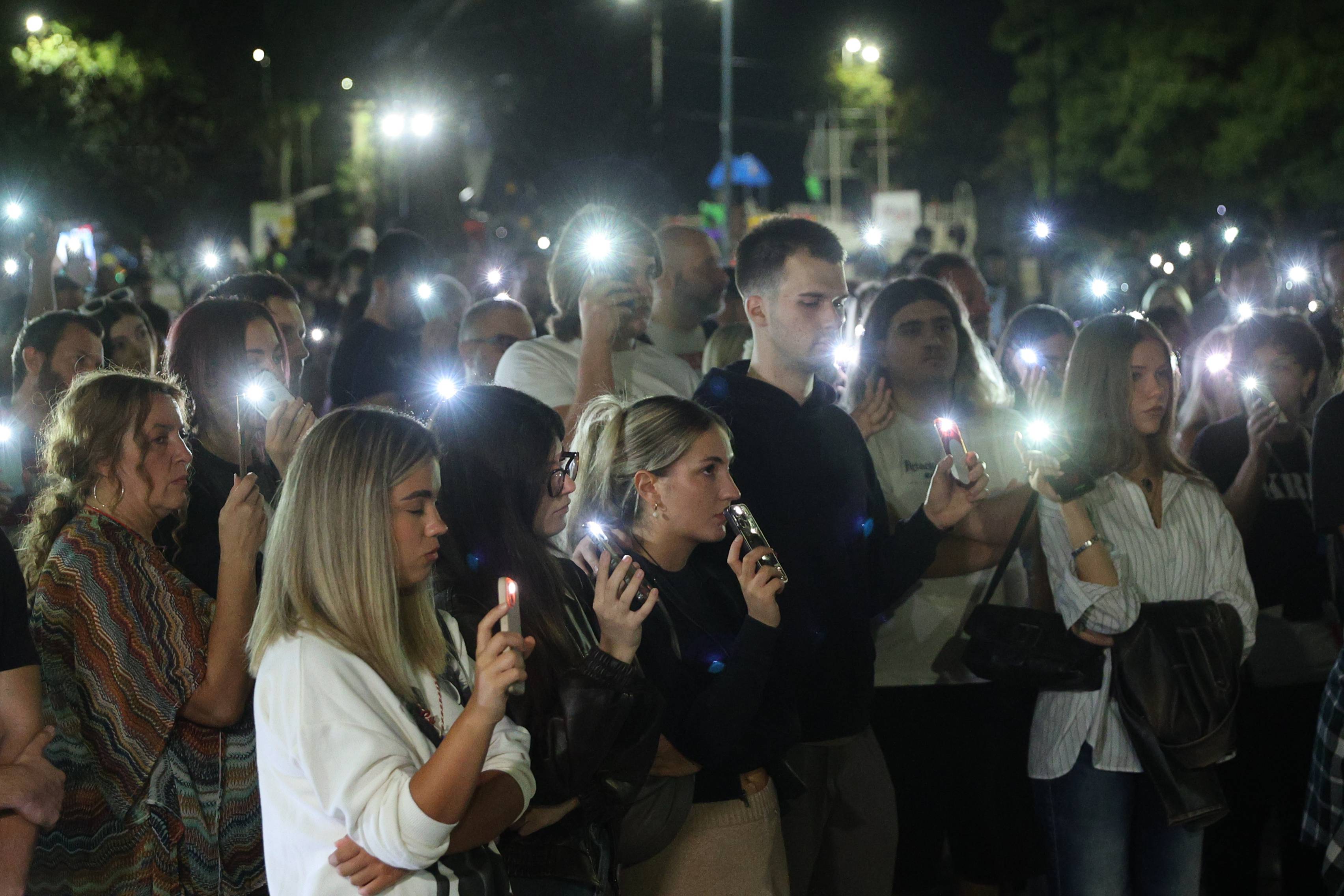 PROTEST U NISU -SRBIJA DOO
