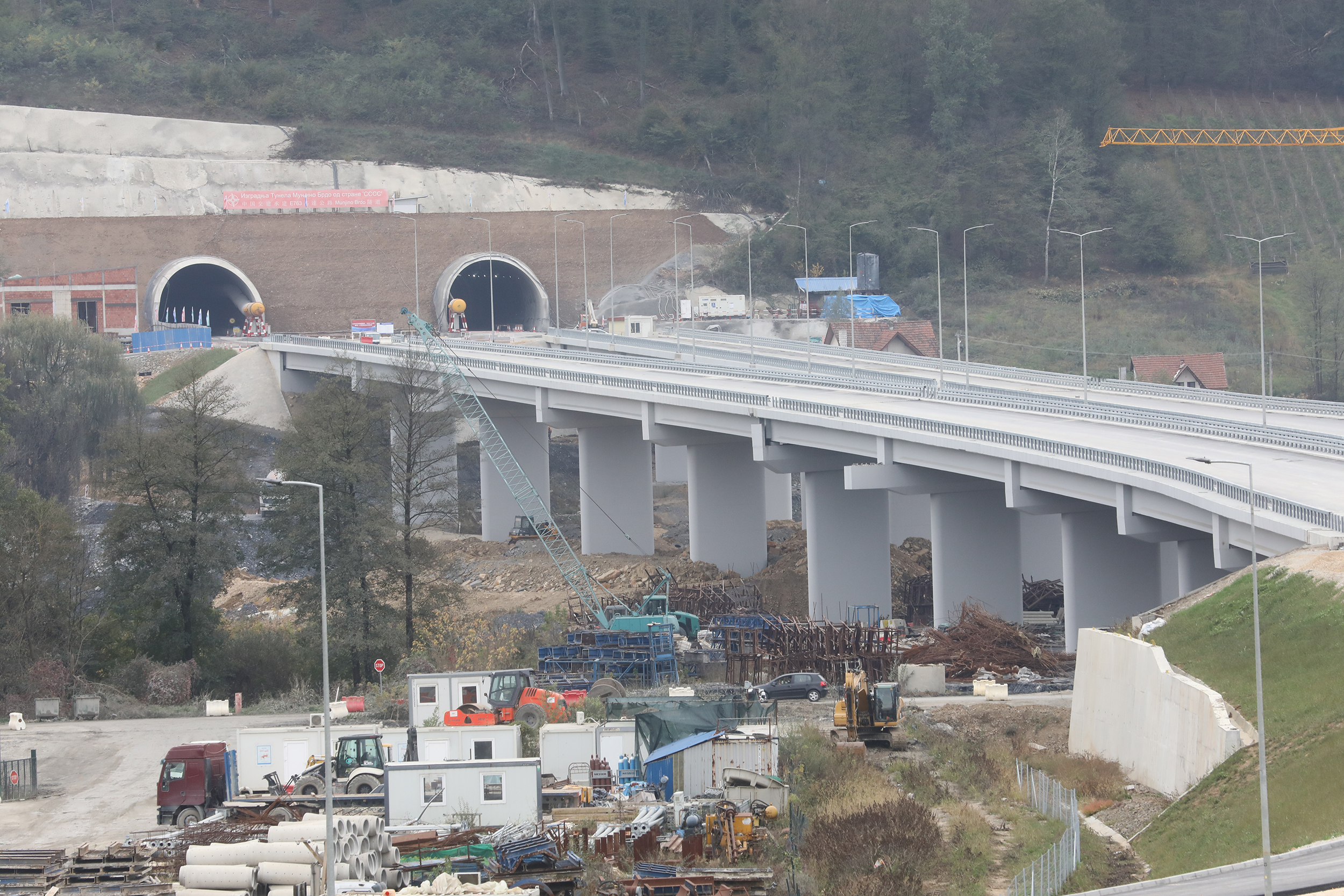 Munjino brdo tunel. RADOVI