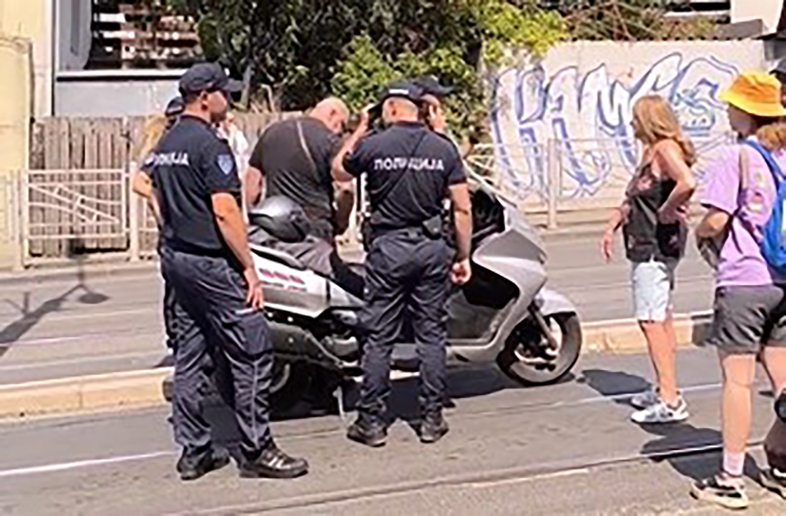 Probijanje blokade motor Vojvode Stepe kod Autokomande