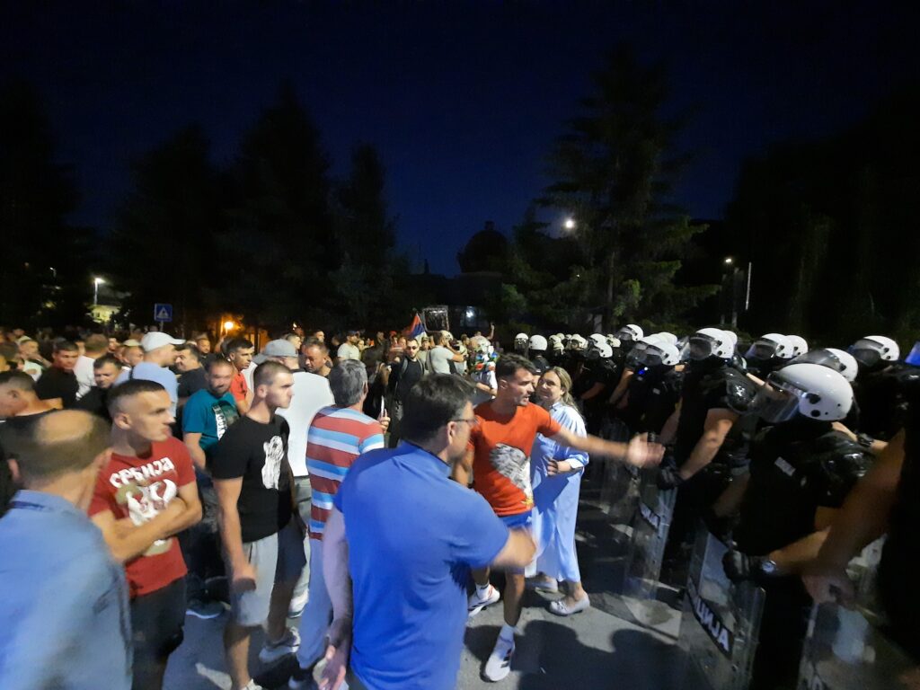Uzice 07. jul 2025. Veliki, najveci protest građana u Užicu zbog sinošnje policiske represije Foto:Slavica Panić/Nova.rs