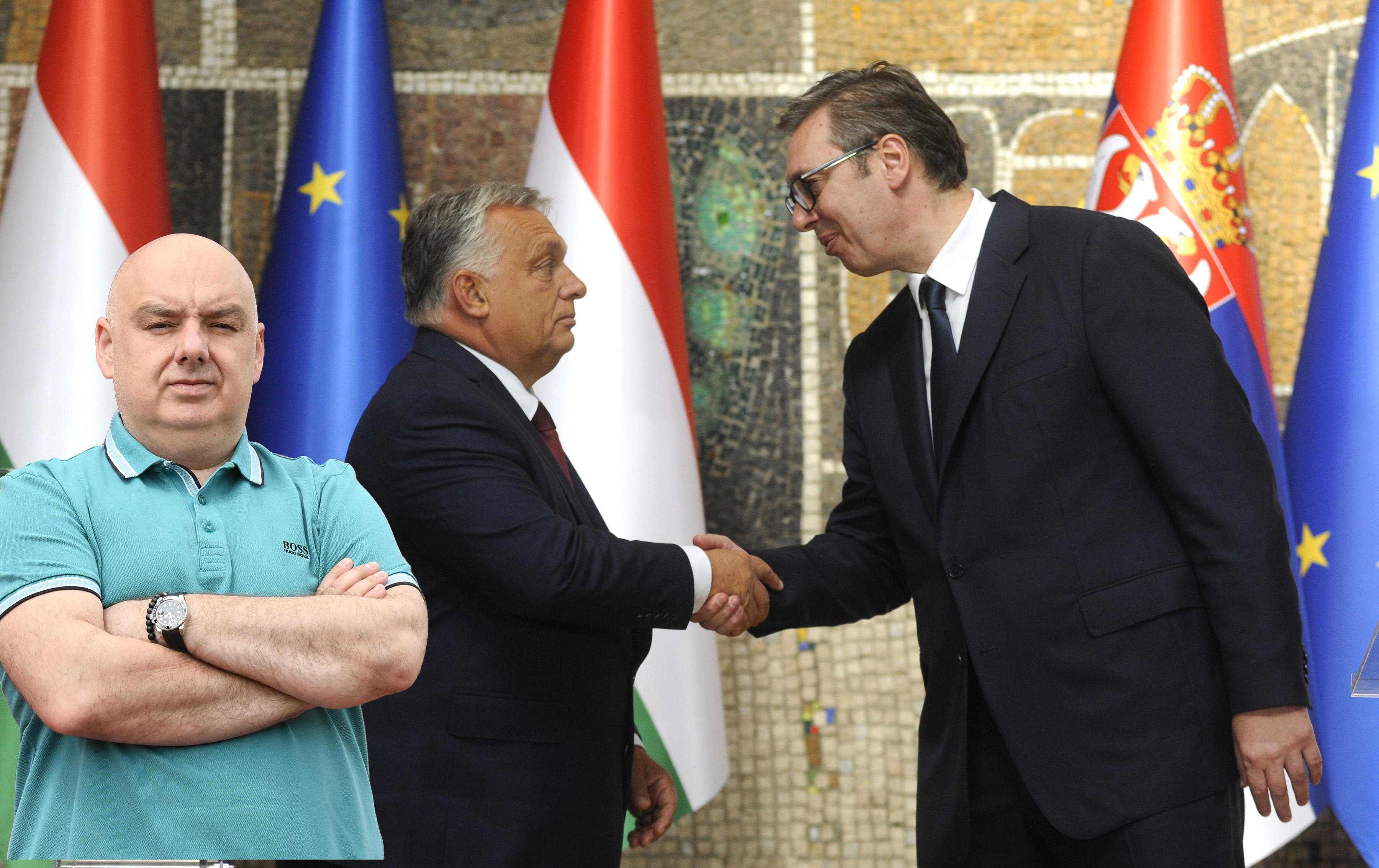 After the meeting as part of the initiative to establish the strategic security of the region in the field of energy, water supply, food industry and human resources, the President of the Republic of Serbia, Aleksandar Vucic, and the Prime Minister of Hun