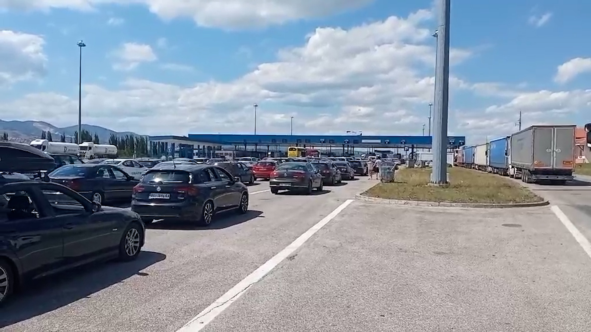 Granični prelaz Preševo ulaz u Srbiju