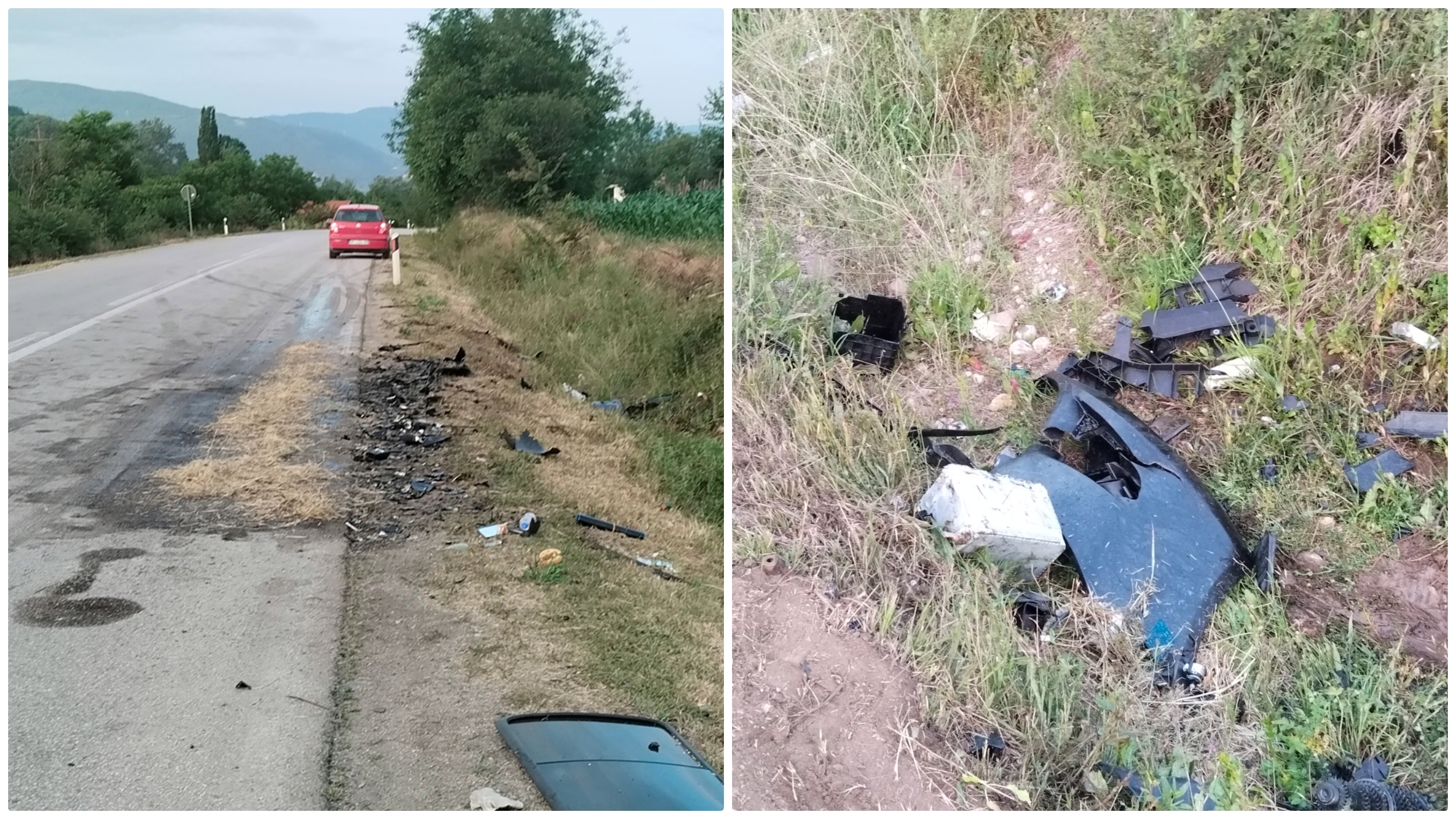 Saobraćajna nesreća kod Malče Foto: Dragana Kocić