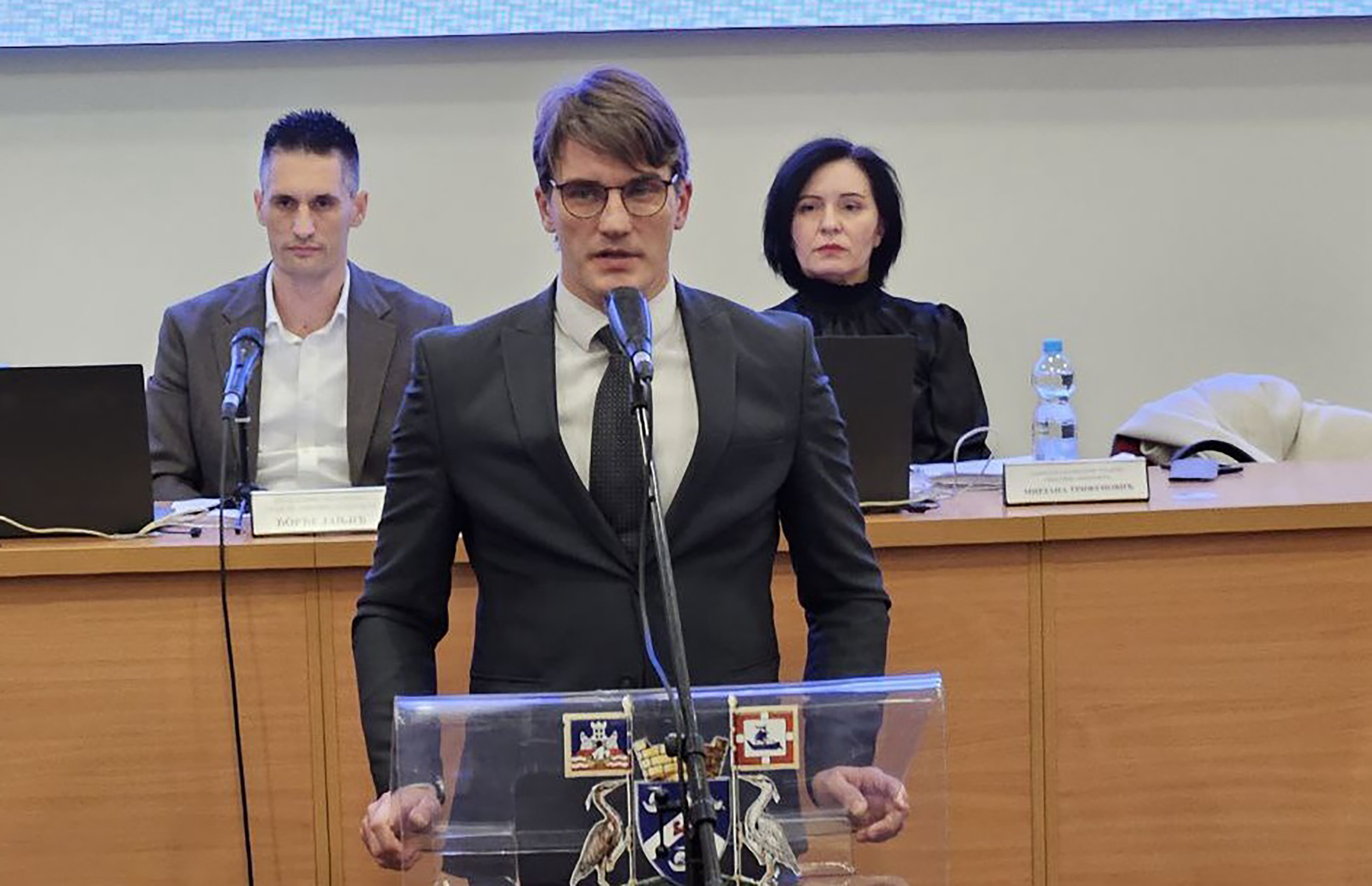 Miloš Stanojević  predsednik Gradske opštine Obrenovac