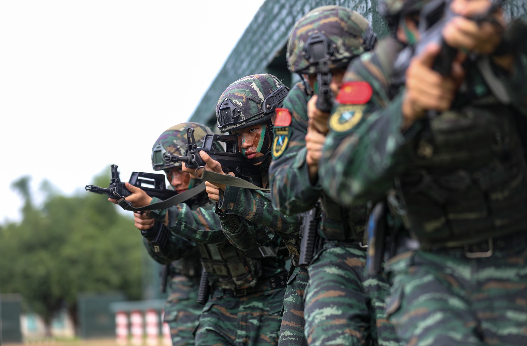 China: Soldiers Training kina vojska