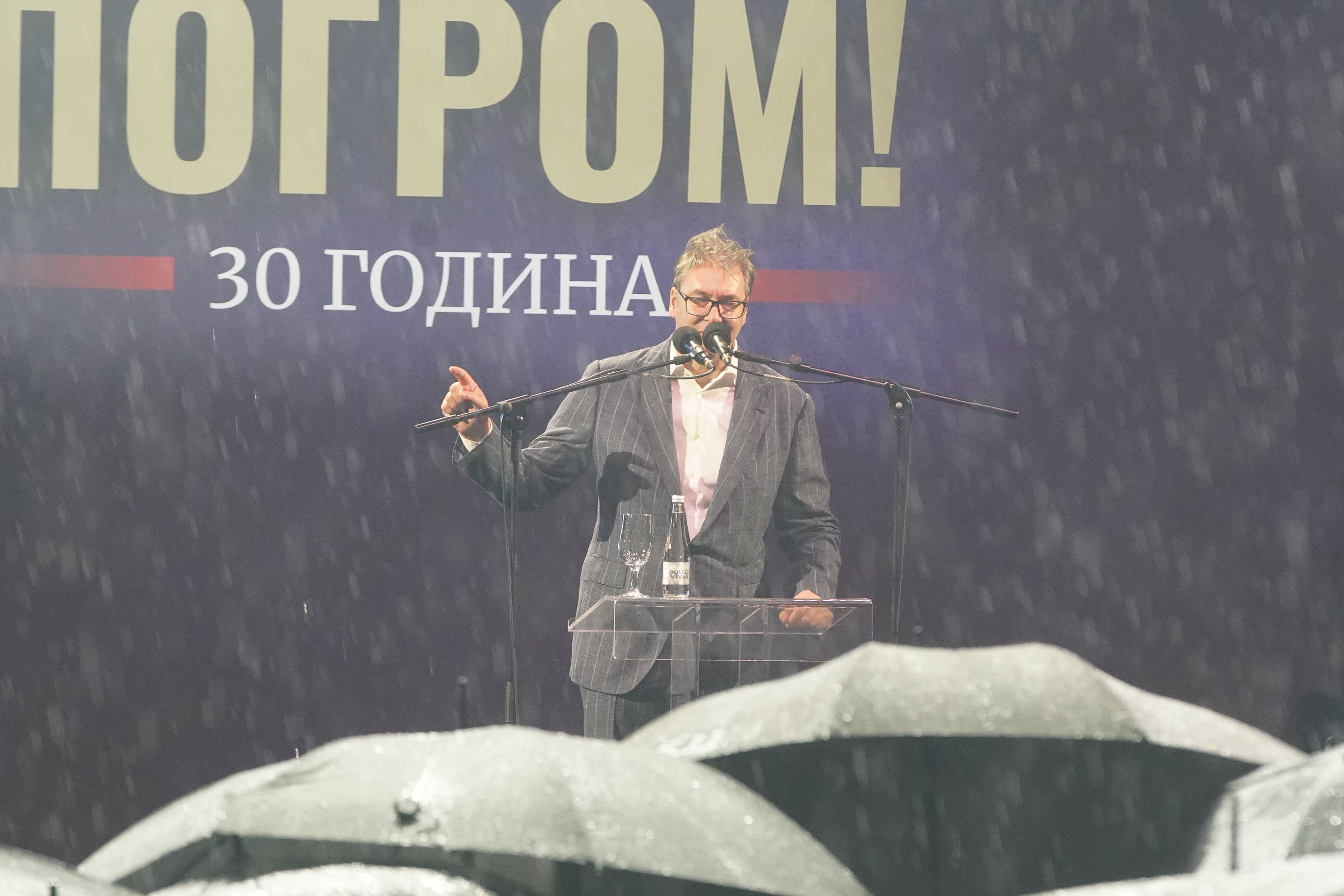 A ceremony was held at Branko Radicevic Square in Sremski Karlovci to mark the Day of Remembrance for All Victims and Exiled Serbs in the Armed Storm Action