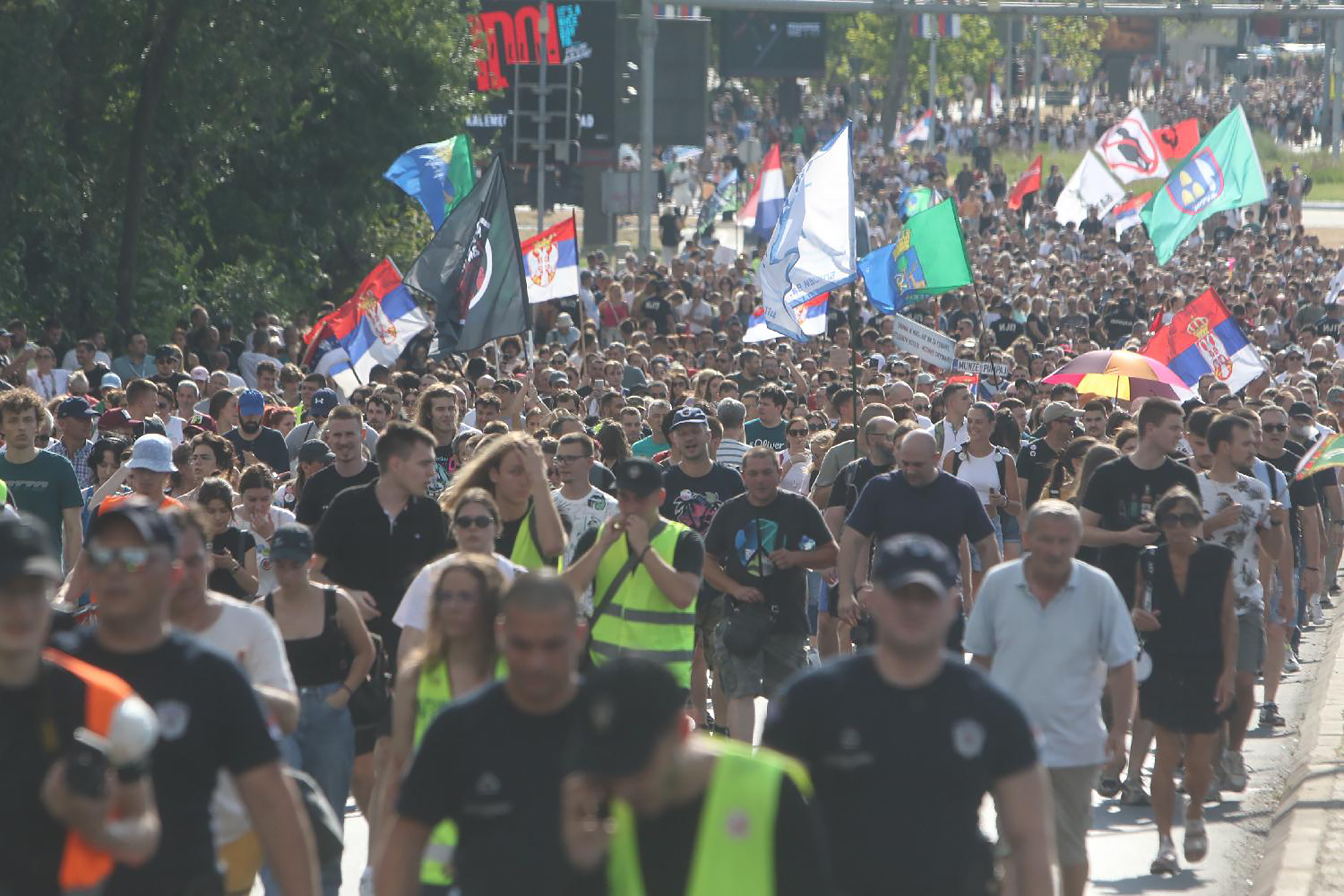"Vidimo se na Vidovdan"  Foto:Zoran Mrđa/FoNet