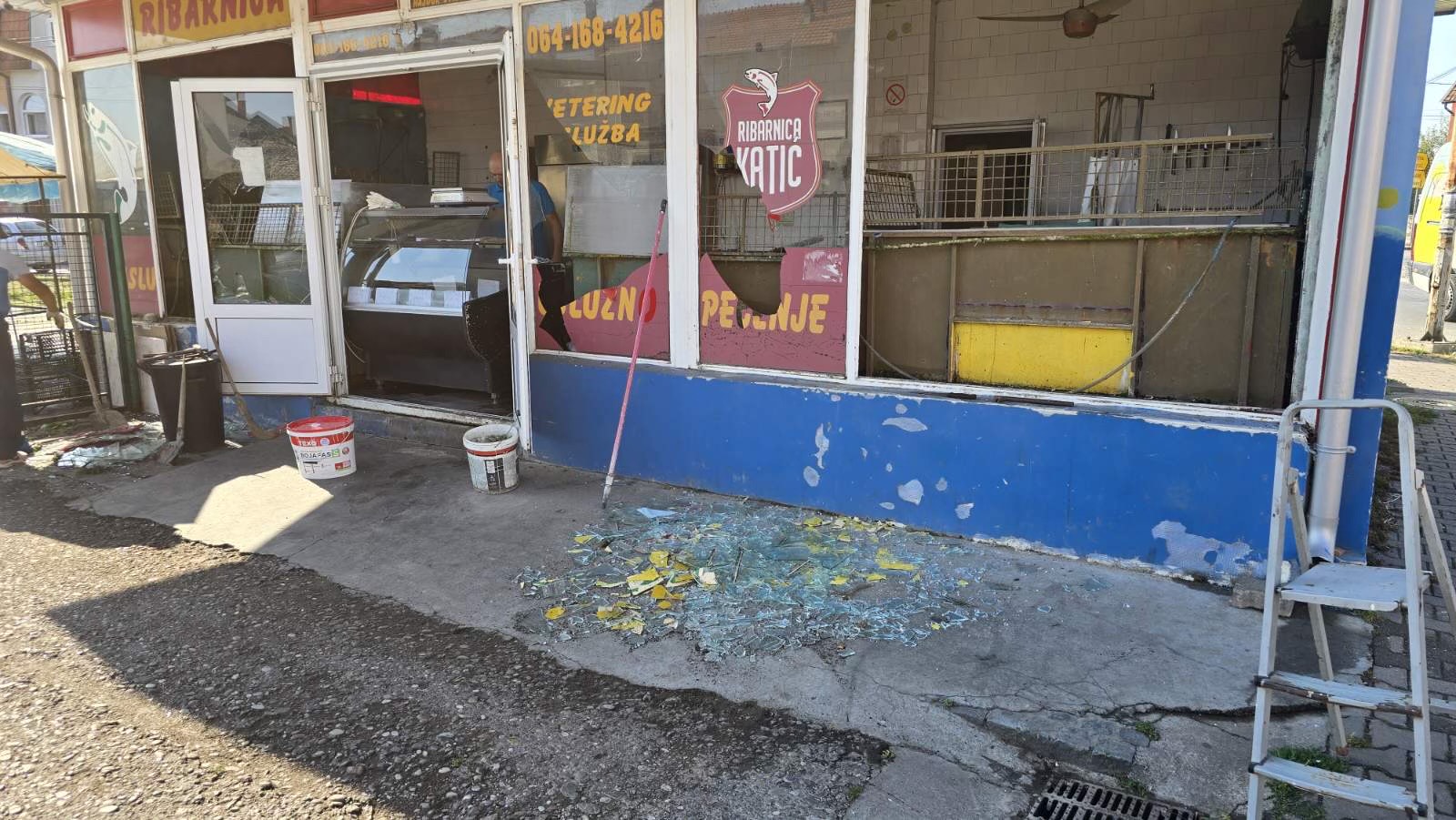 Demolirana ribarnica u Šapcu FOTO: Nova.rs