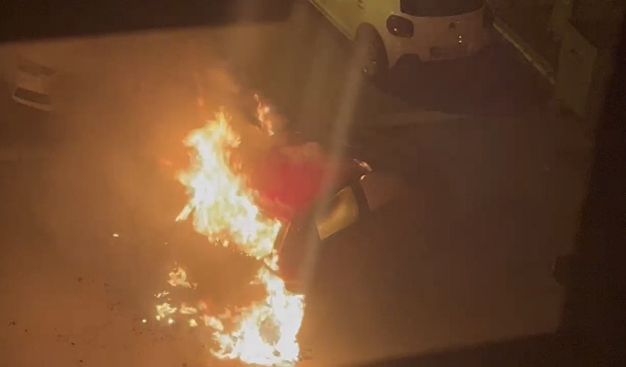 Požar na Banovom brdu