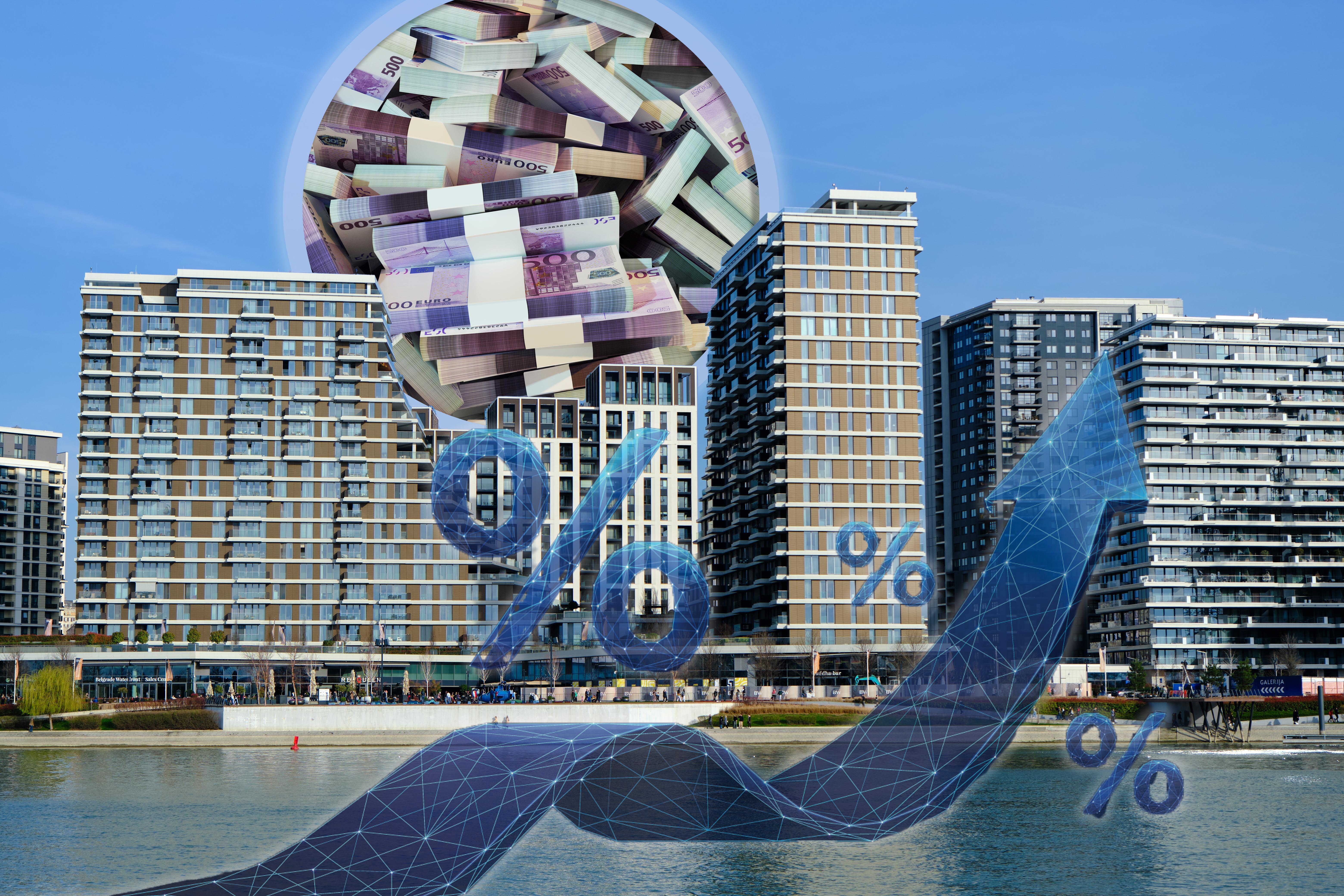 View,Of,Residential,And,Office,Buildings,And,Sava,River,In