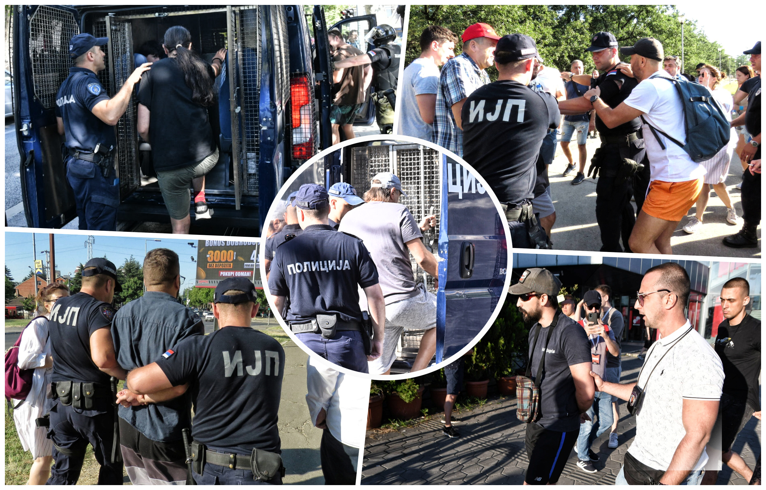 kombo hapšenje privođenje