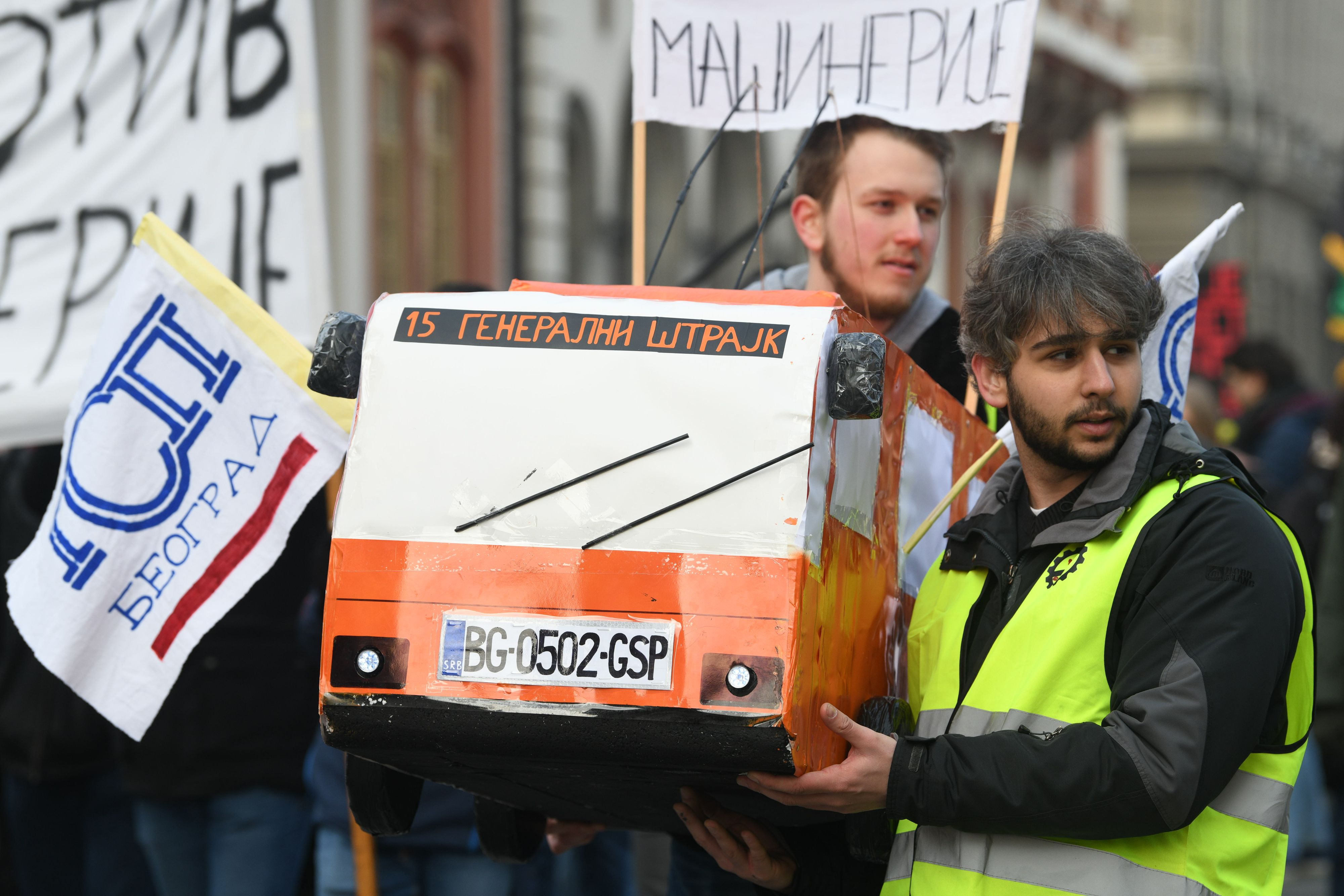 Beograd, 05.02.2025. Studentski trg, protest studenata, profesora, prosvetnih radnika, penzionera, đaka, gsp radnika Foto: Filip Krainčanić/Nova.rs