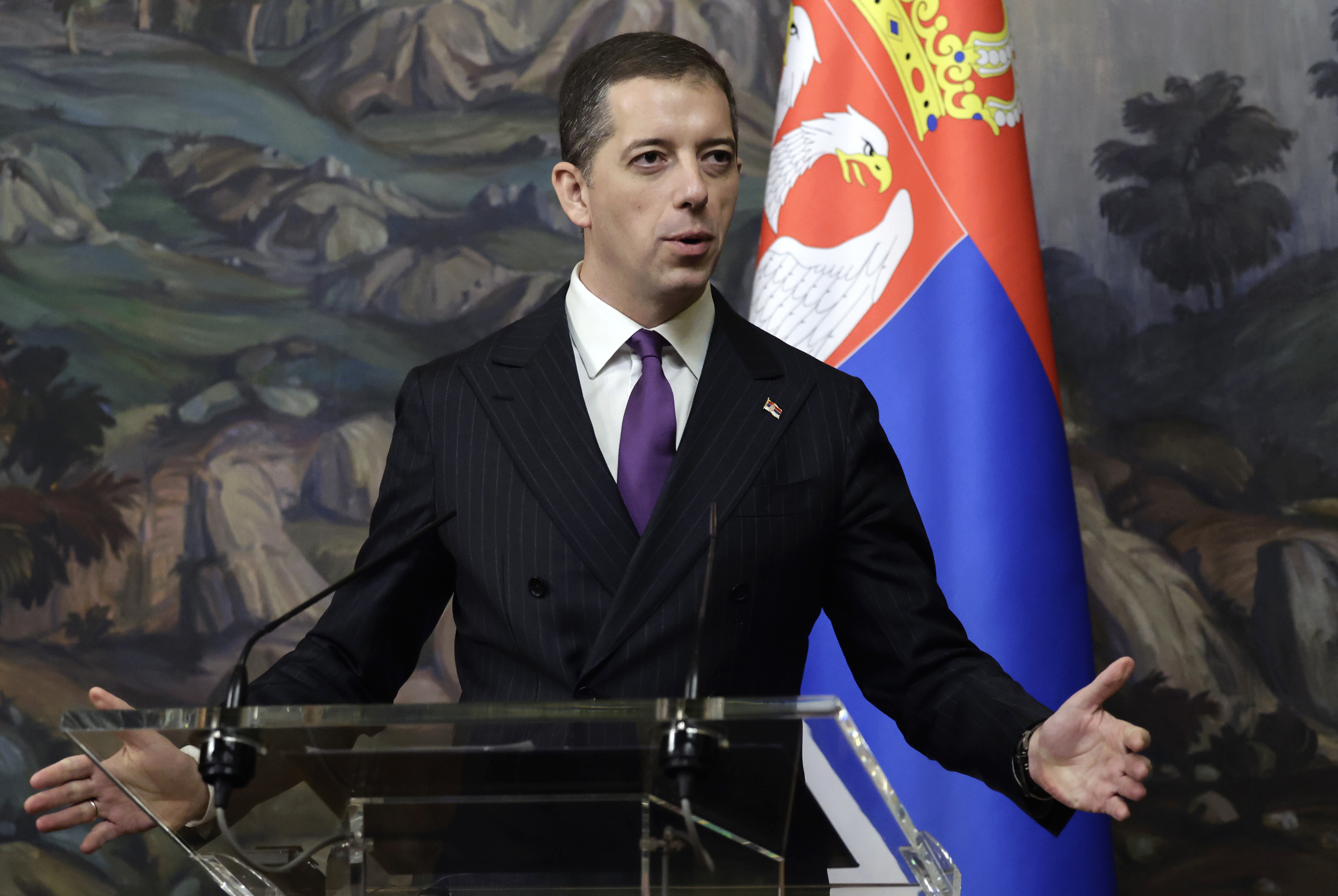 Serbian Foreign Minister Marko Djuric visits Moscow