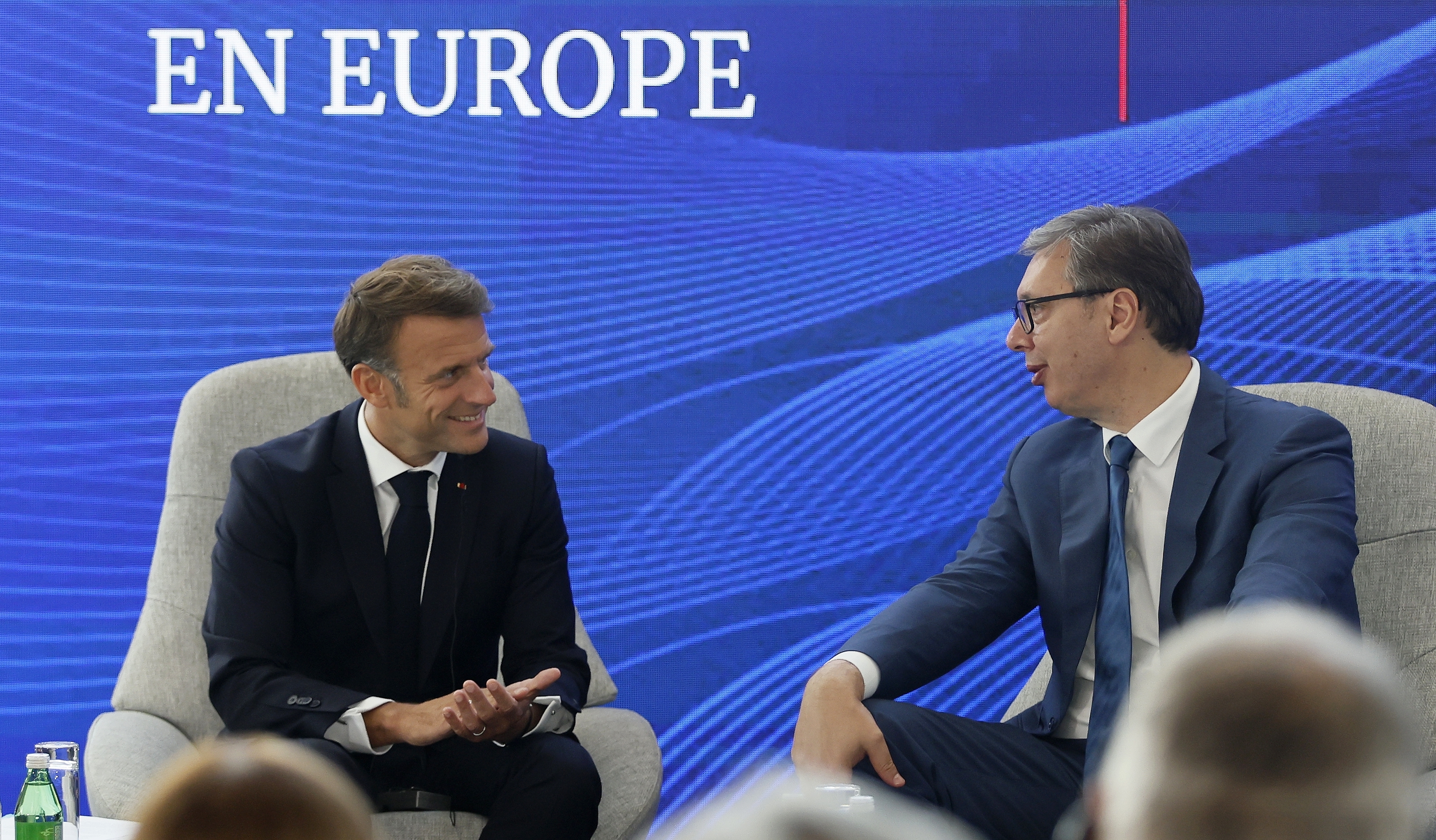 French President Macron addresses Forum on Youth and Artificial Intelligence