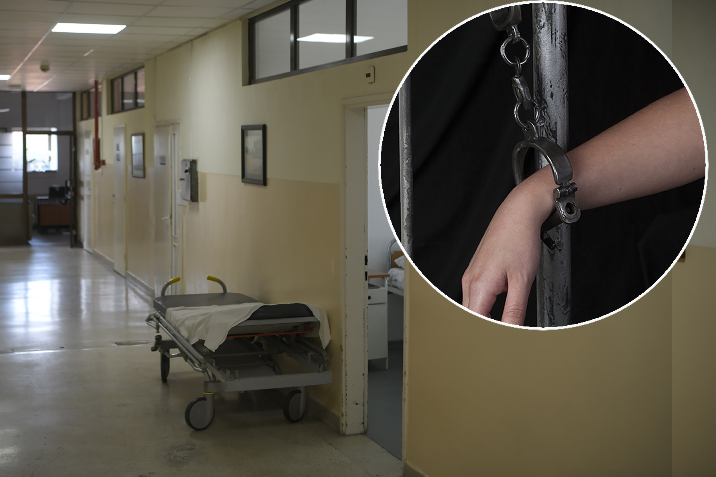 luka vezan za krevet  KBC Zemun