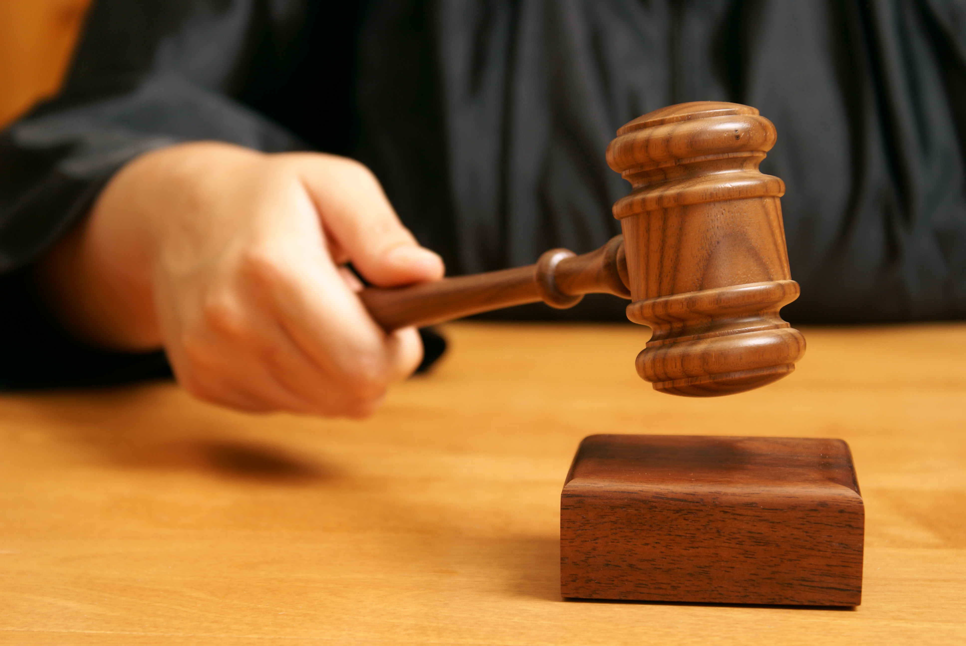 A,Professional,Judge,Declares,The,Legal,Proceeding,With,A,Final