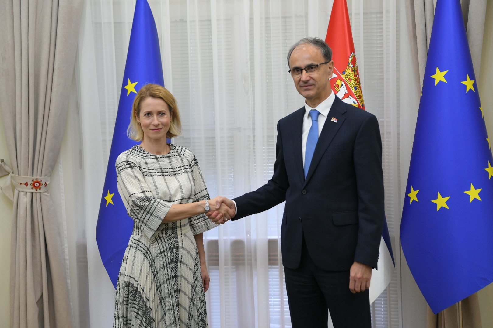 Kaja Kalas i Đuro Macut sastanak u Beogradu