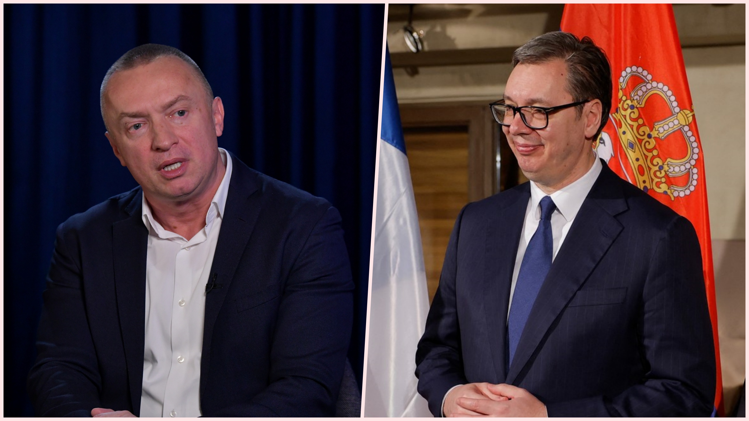 Bojan Pajtić i Aleksandar Vučić, kombo Foto: Zoran Lončarević/Nova.rs/Odd ANDERSEN / AFP / Profimedia