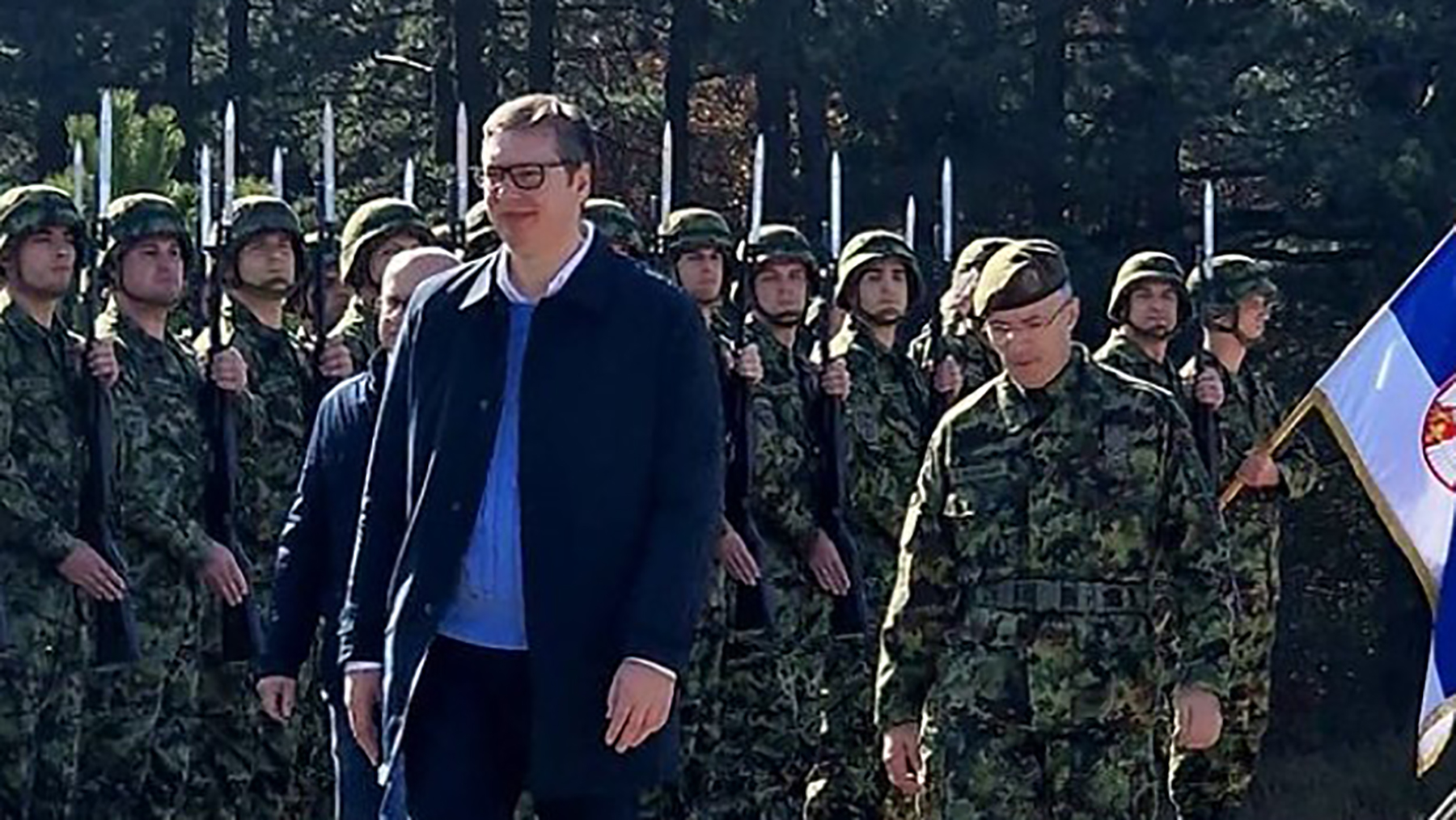 Vučić, Pasuljanske livade vojska
