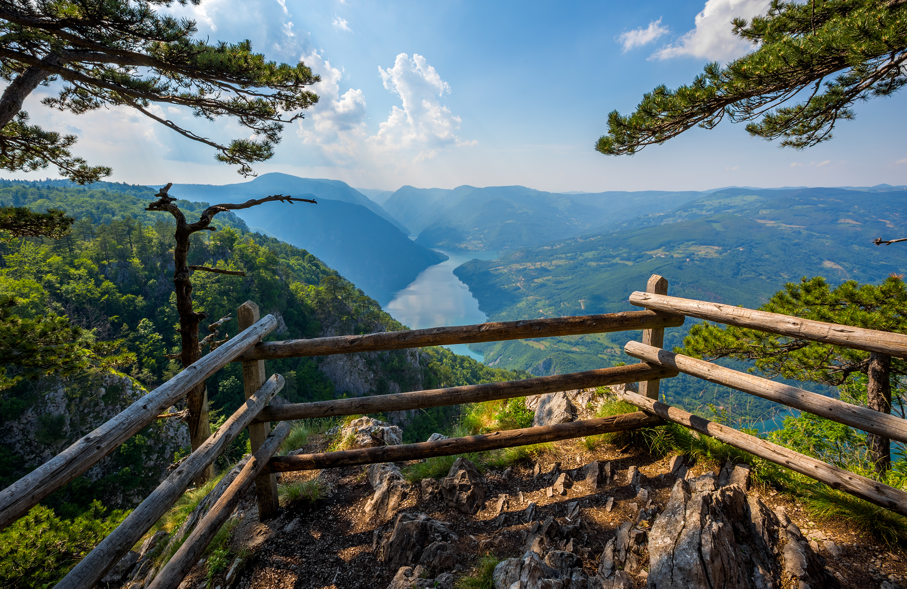 Viewpoint,Banjska,Stena,Rock,At,Tara,Mountain,Looking,Down,To