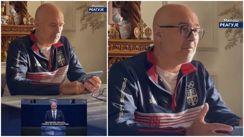 Miloš Vučević kombo Foto: Printscreen/Instagram/milosvucevic