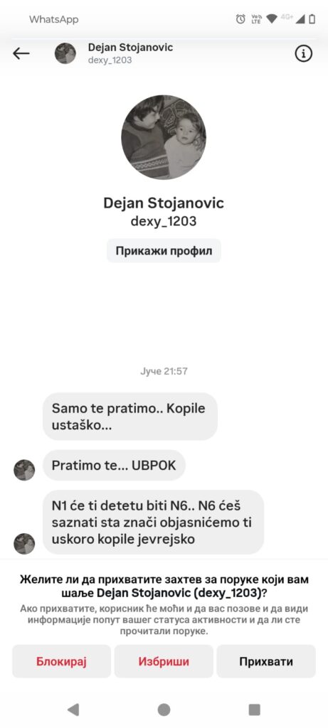 Pretnje novinarki Sanji Ignjatović Eker, Sanja Ignjatović Eker