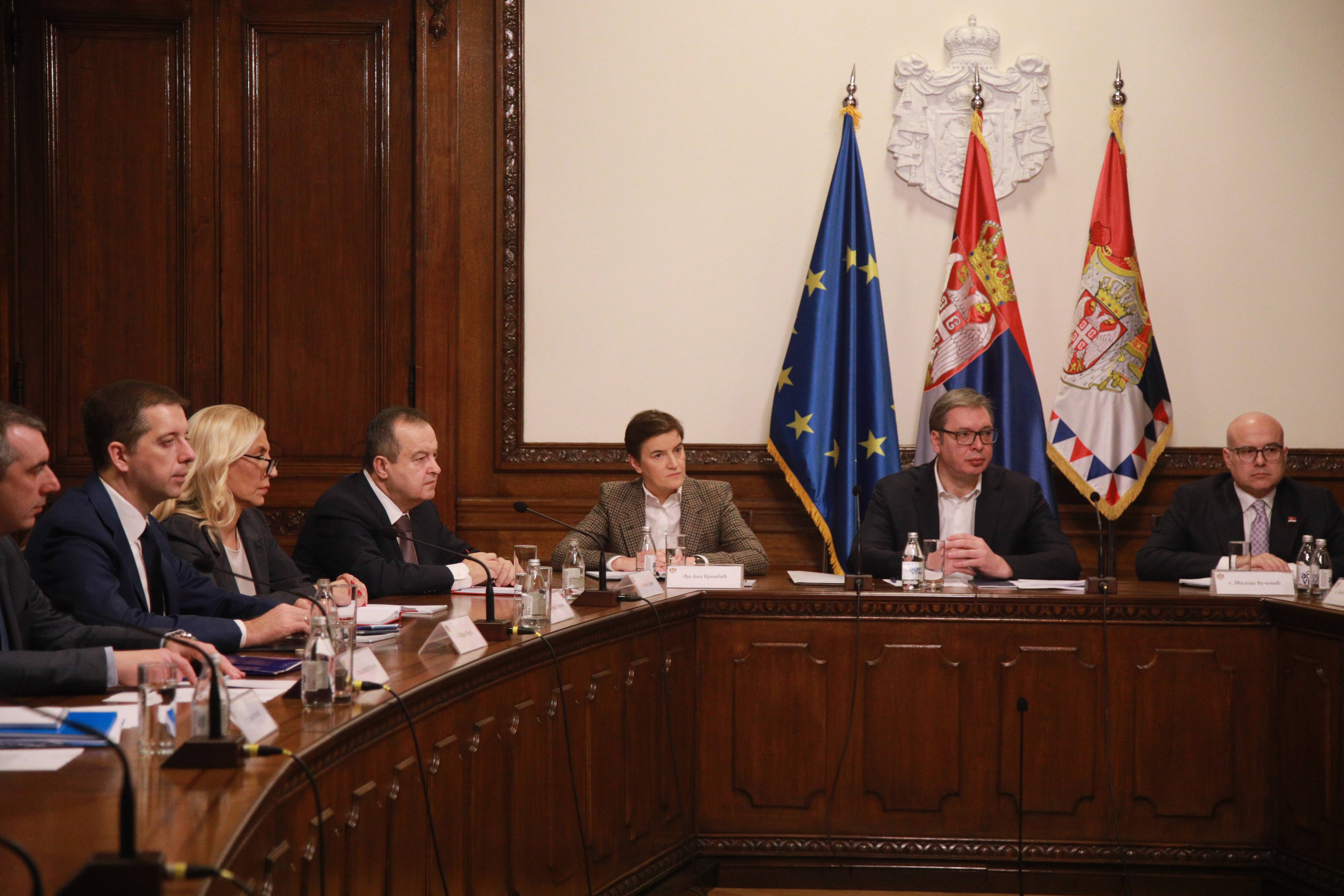 SEDNICA SAVETA ZA NACIONALNU BEZBEDNOST