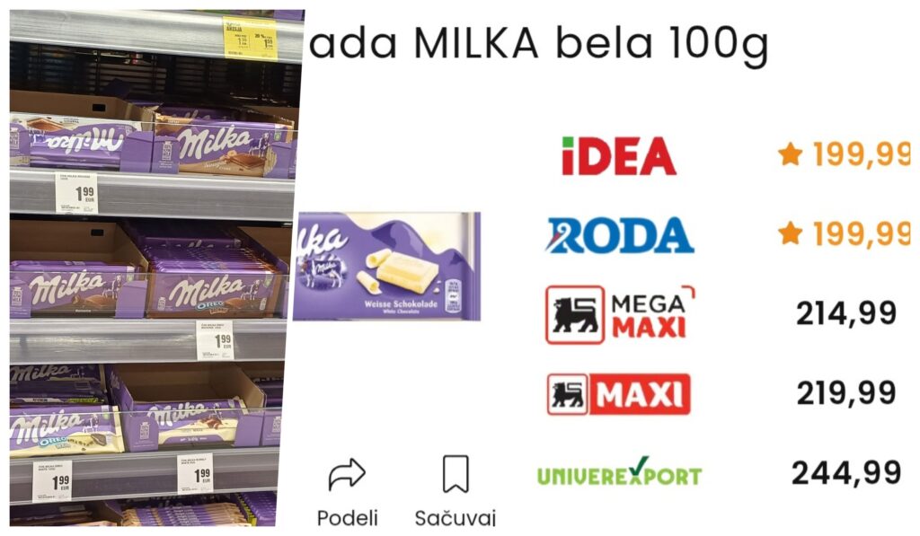 cene Slovenija-Srbija
Cene u Sloveniji i Srbiji