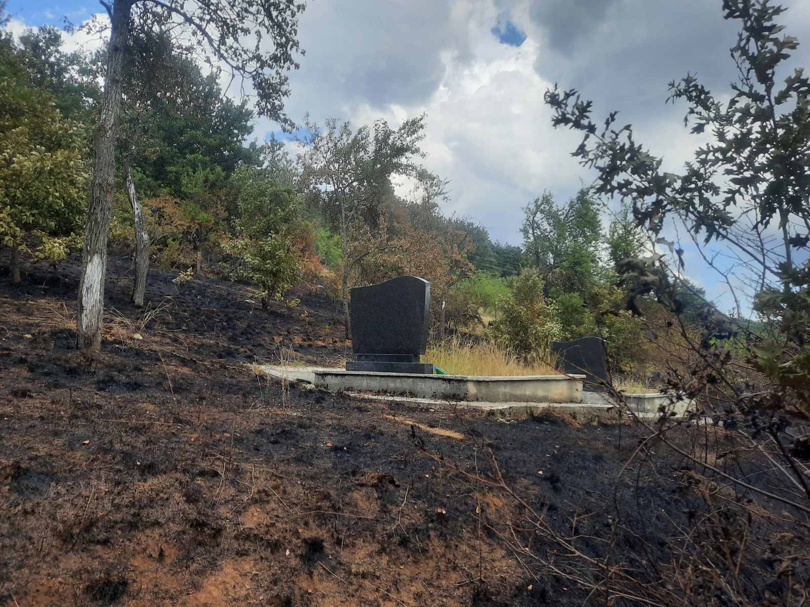 požar u selu bioska kod užica