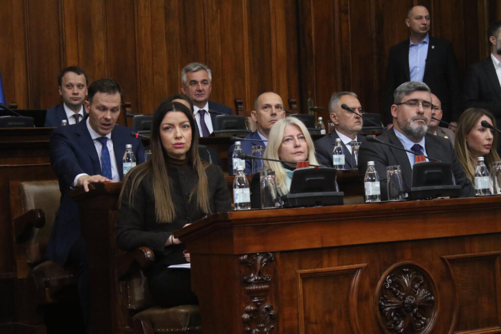 Mesto: Beograd
Datum: Tue Mar 11 11:25:27 CET 2025
Dogadjaj: POLITIKA - nastavak zasedanja Skupštine Srbije
Fotoreporter: Zoran Mrđa
Izvor: FoNet