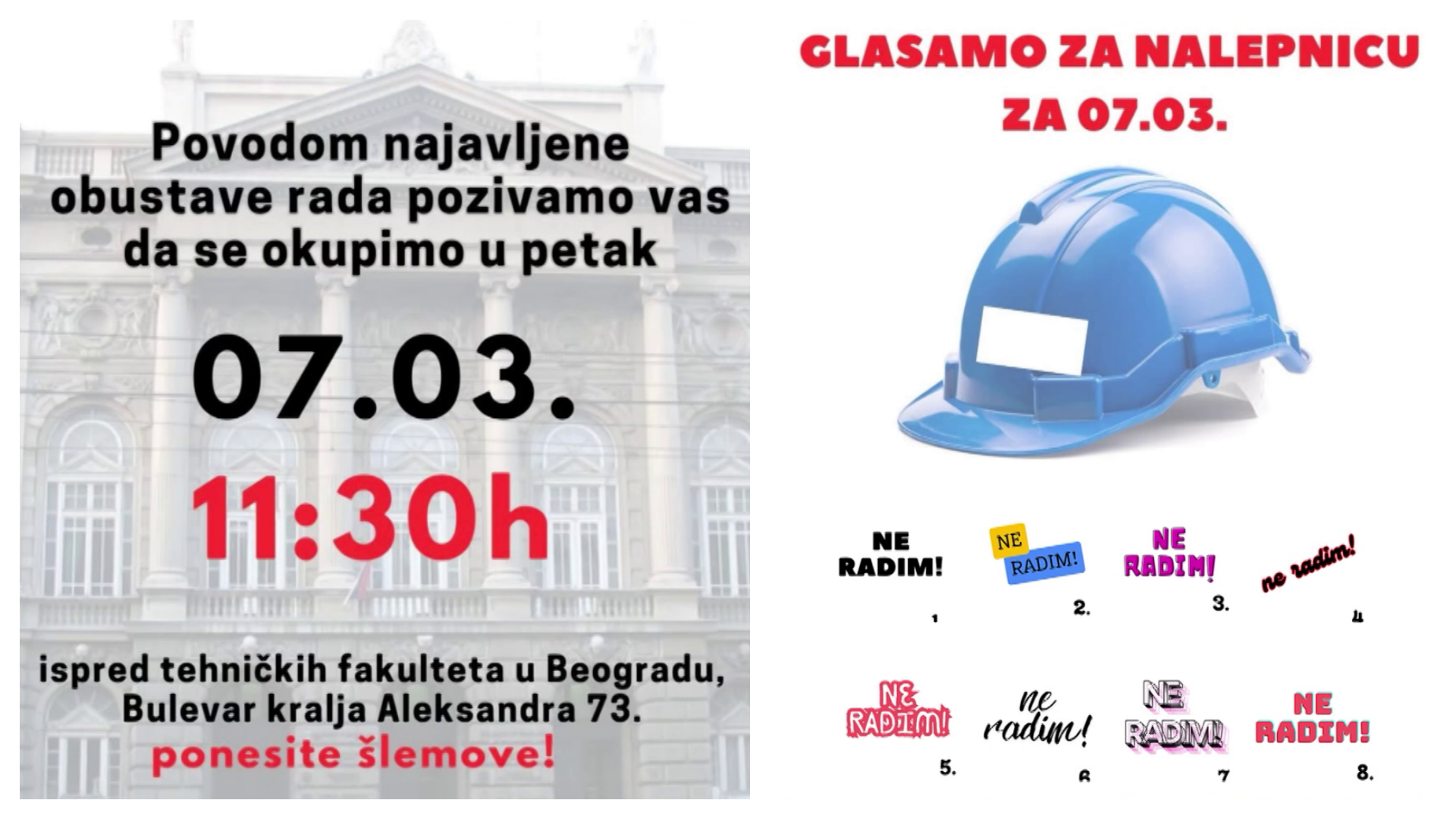 Inžinjeri obustavljaju rad i pozivaju na portest: Sindikat nauke Srbije ušao u generalni štrajk