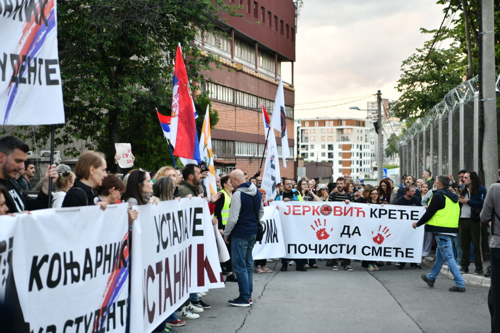 Beograd, 19.05.2025. Centralni zatvor, Sloboda za Mariju Vasić,  pritvorena aktivistkinja i profesorka Marija Vasić Foto: Vesna Lalić/Nova.rs