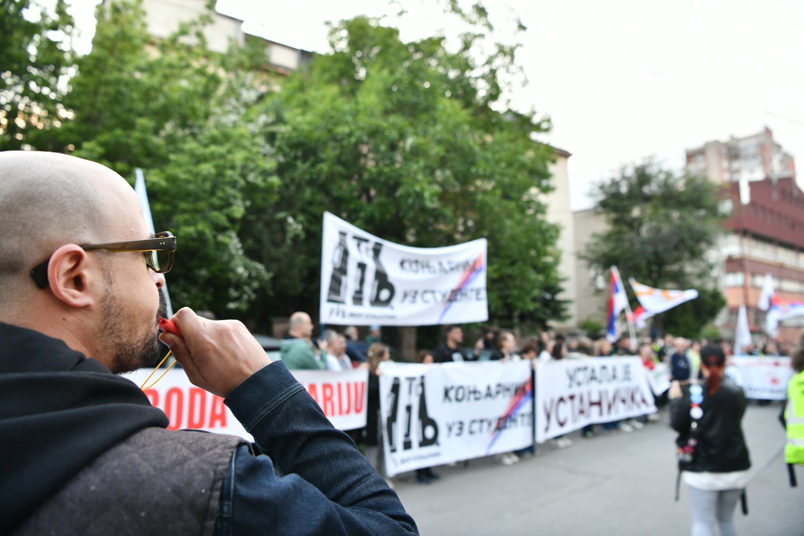 Beograd, 19.05.2025. Centralni zatvor, Sloboda za Mariju Vasić,  pritvorena aktivistkinja i profesorka Marija Vasić Foto: Vesna Lalić/Nova.rs
