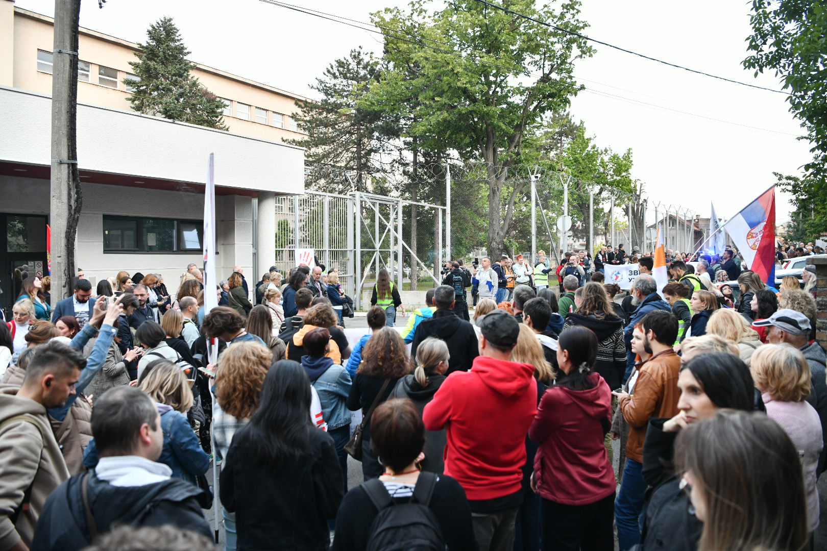 Beograd, 19.05.2025. Centralni zatvor, Sloboda za Mariju Vasić,  pritvorena aktivistkinja i profesorka Marija Vasić Foto: Vesna Lalić/Nova.rs