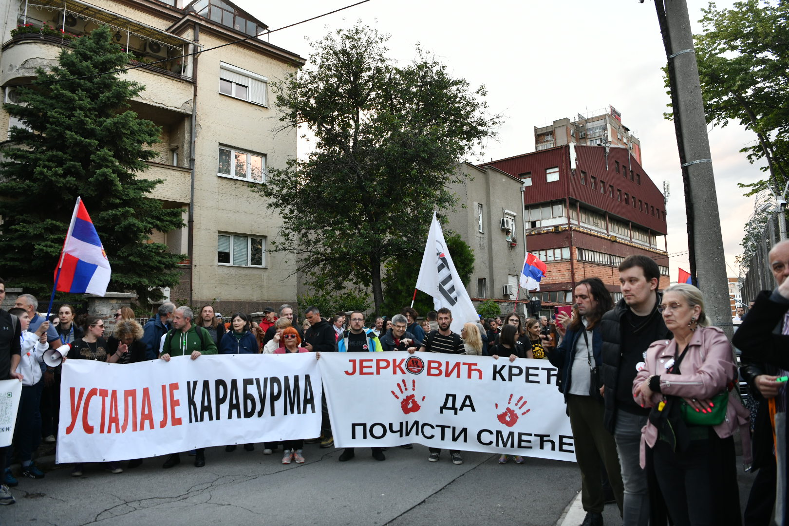 Beograd, 19.05.2025. Centralni zatvor, Sloboda za Mariju Vasić,  pritvorena aktivistkinja i profesorka Marija Vasić Foto: Vesna Lalić/Nova.rs