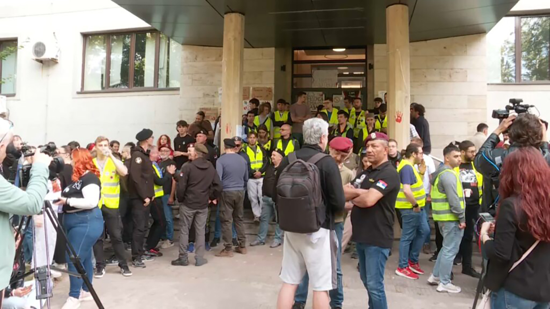 Niš Medicinski fakultet protest studenti