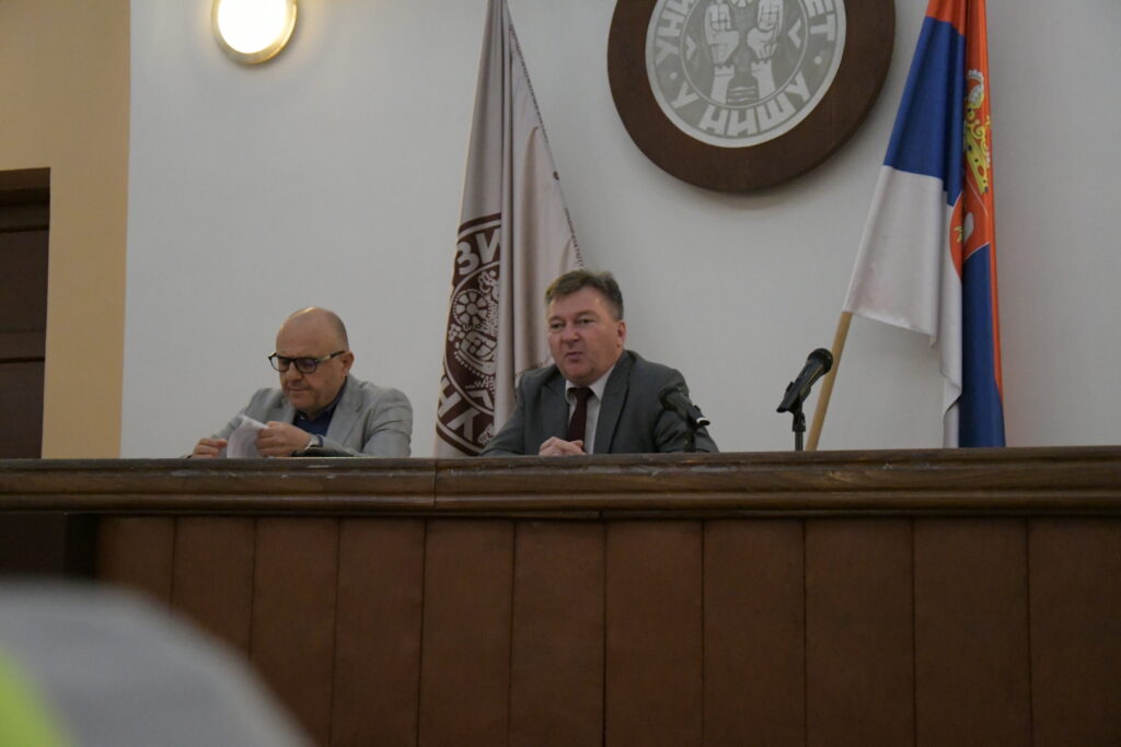 Rektorat u Nišu, blokada, studenti, studenti u blokadi