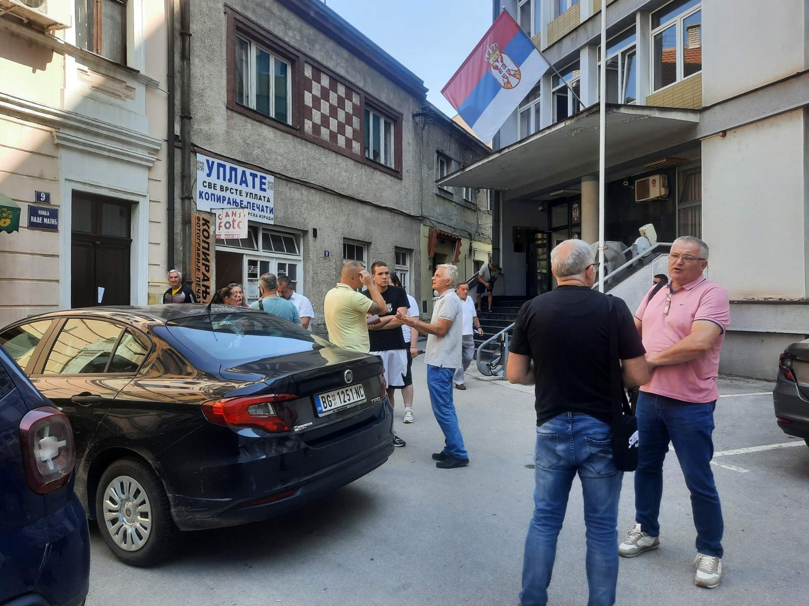 U Uzicu u Osnovnom javnom tužilaštvu u toku saslušanje dvoje pripadnika policije