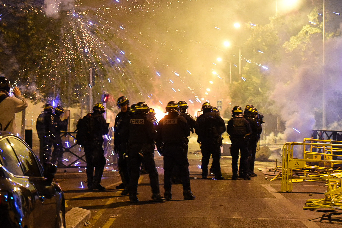 2nd Night Of Violent Protests Over Police Killing - Nanterre