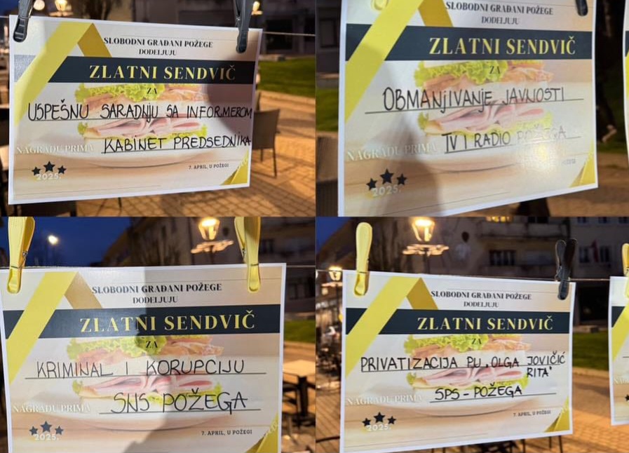 Požega, Dan opštine, dodela nagrade Zlatni sendvič, proslava Dana opštine Požega Foto: Jelena Božić