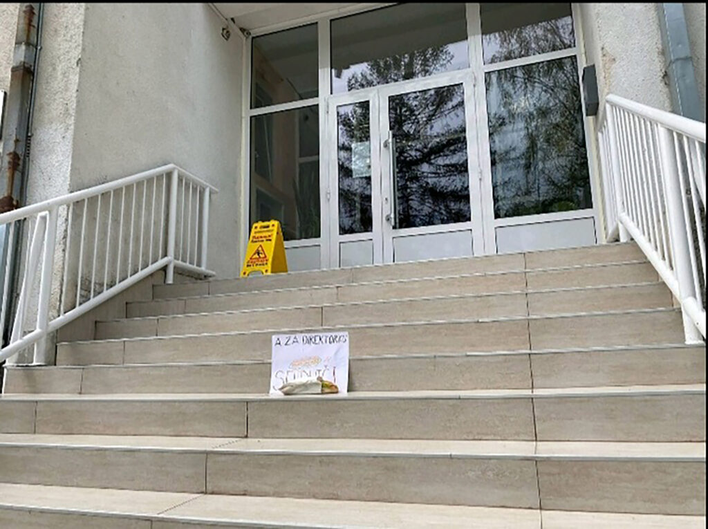 srbobran Gimnazija i stručna škola u Srbobrnau, a direktorka je Jasmina Crveni.