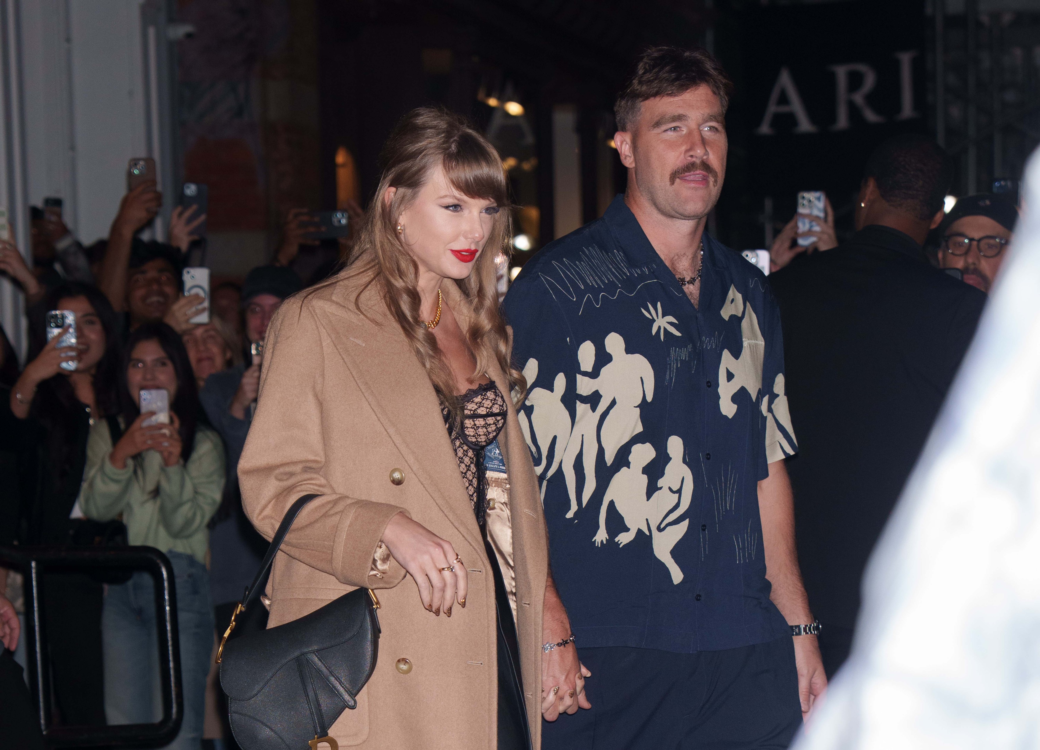 Taylor Swift and Travis Kelce Head Out For a Date Night in New York City