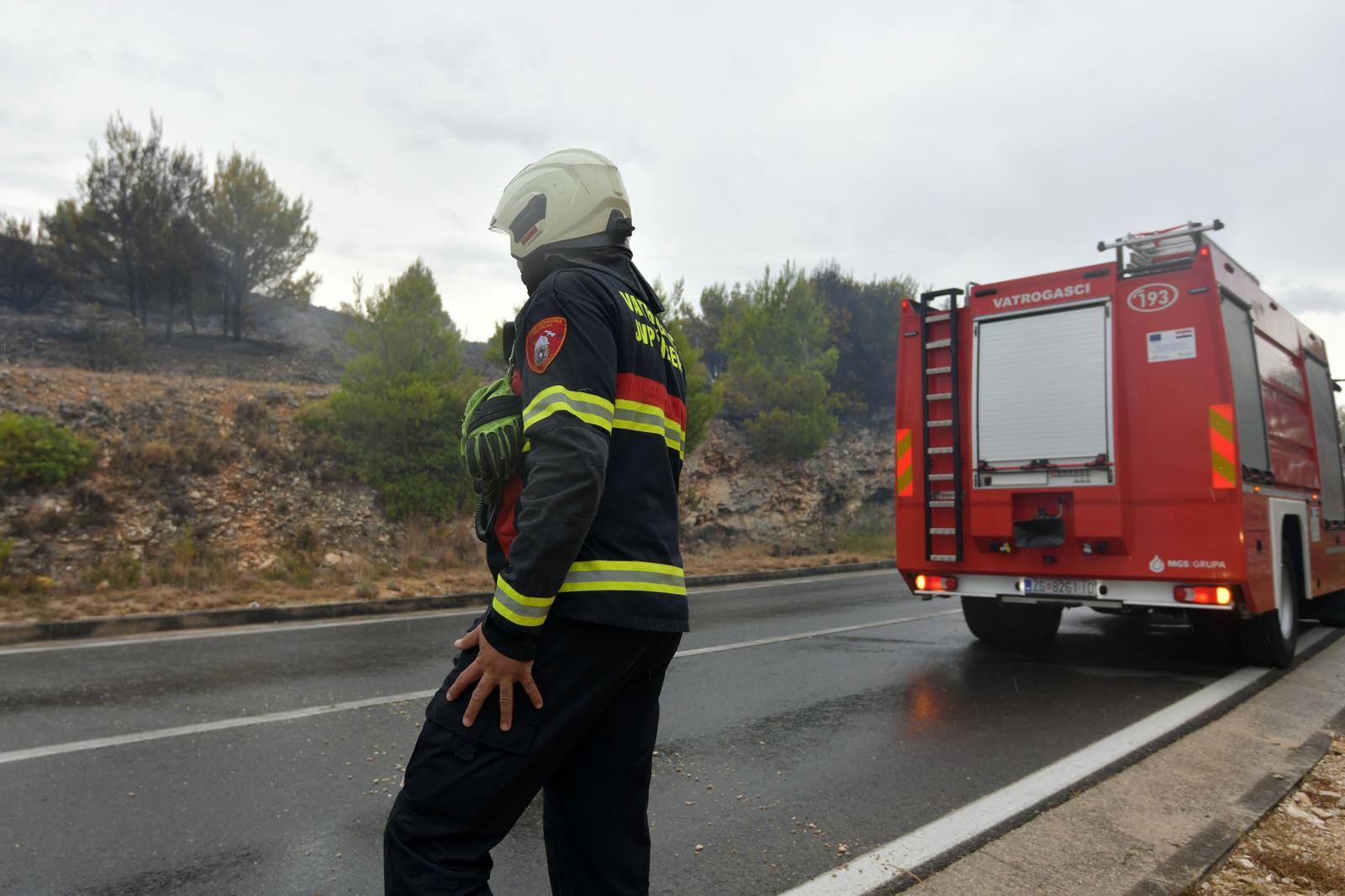 Veliki poar kod Jasenova vatrogasci stavili pod kontrolu