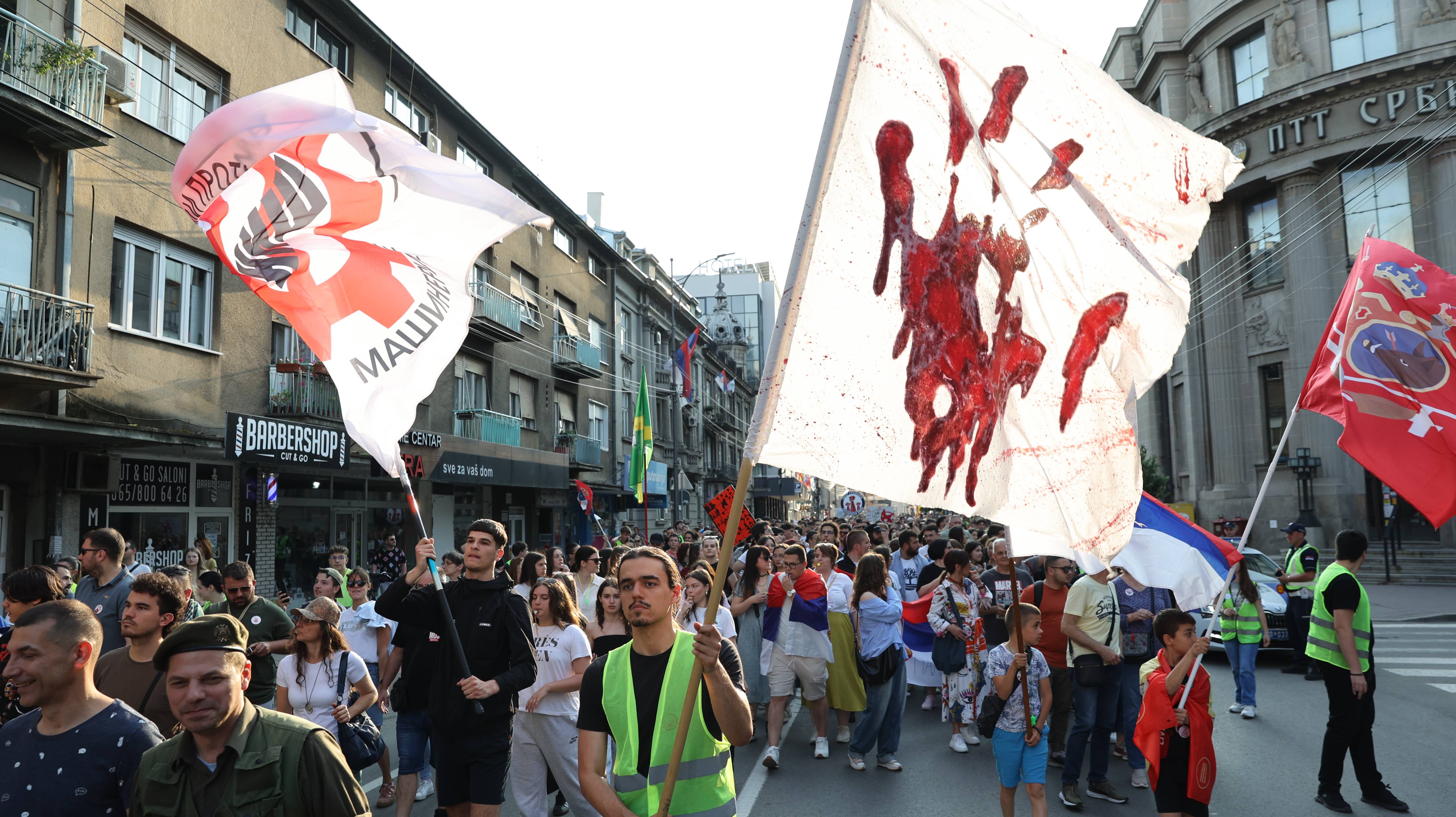 PROTEST "VOSTANI SERBIJE" U NISU