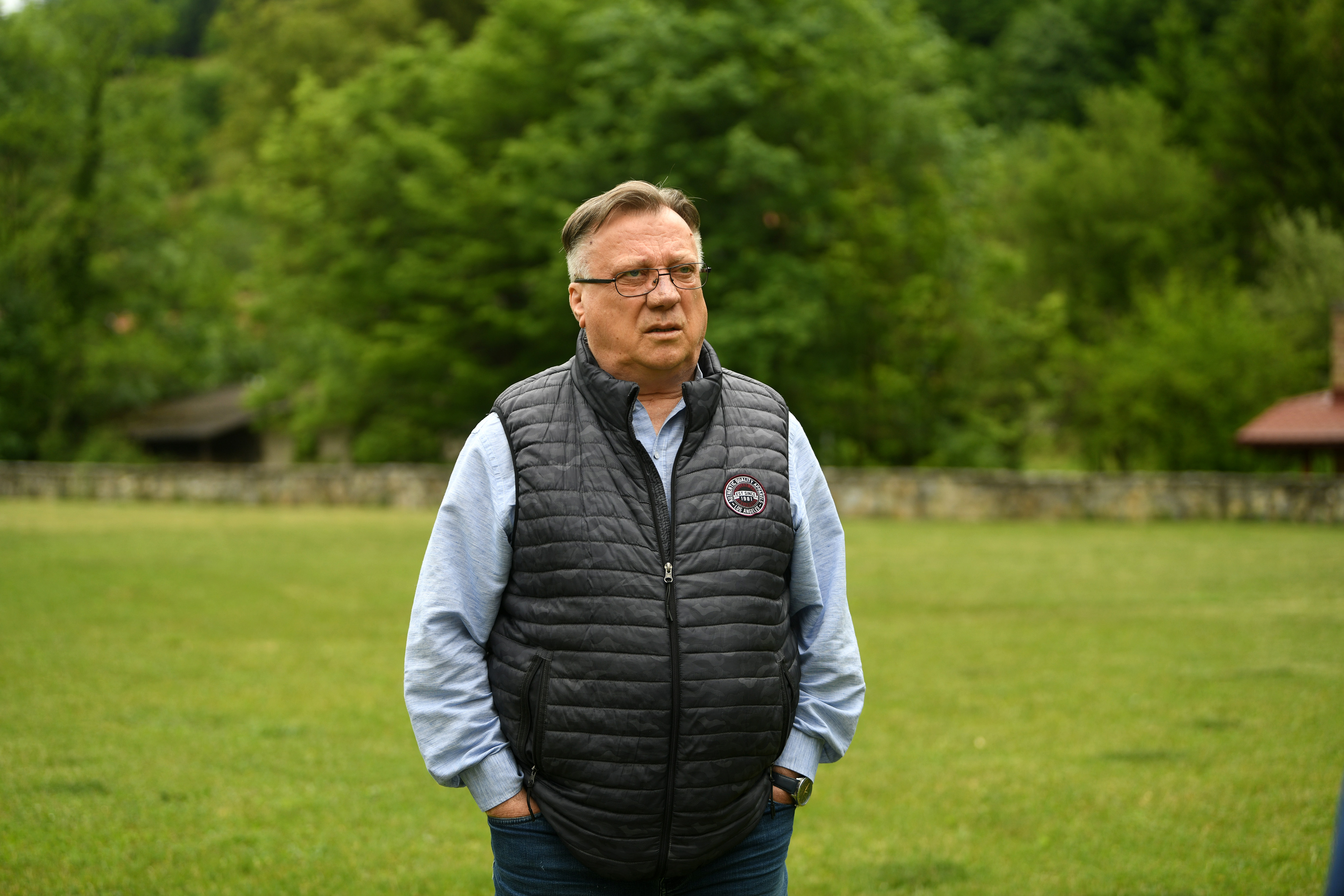 Sarajevo 02. jun 2021. Halid Beslic na njegovoj pumpi koju izdaje i motel iza pumpe Foto:Filip Krainčanić/Nova.rs
